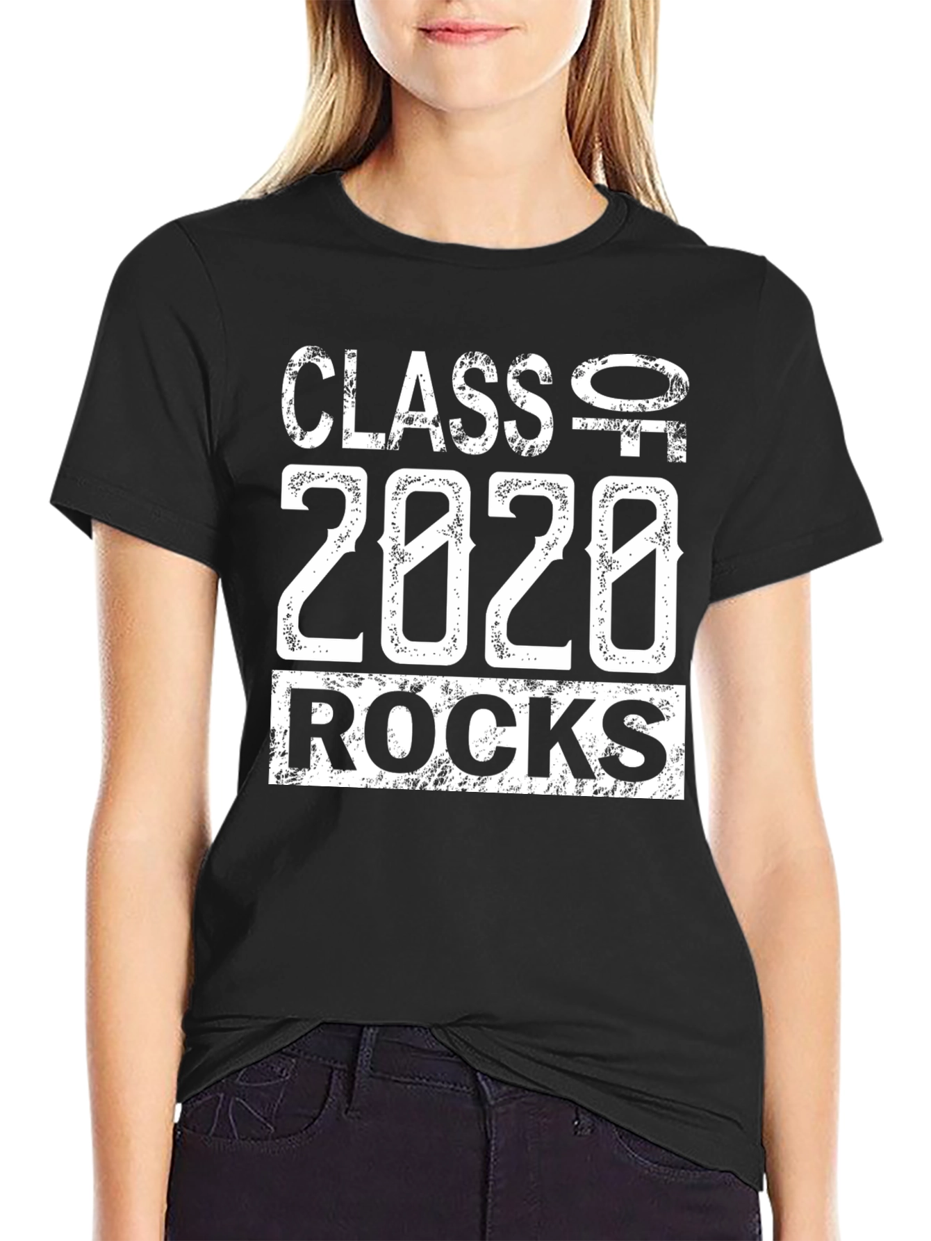 Class of 2020 Rocks Graphic Tee - Graduation Gift