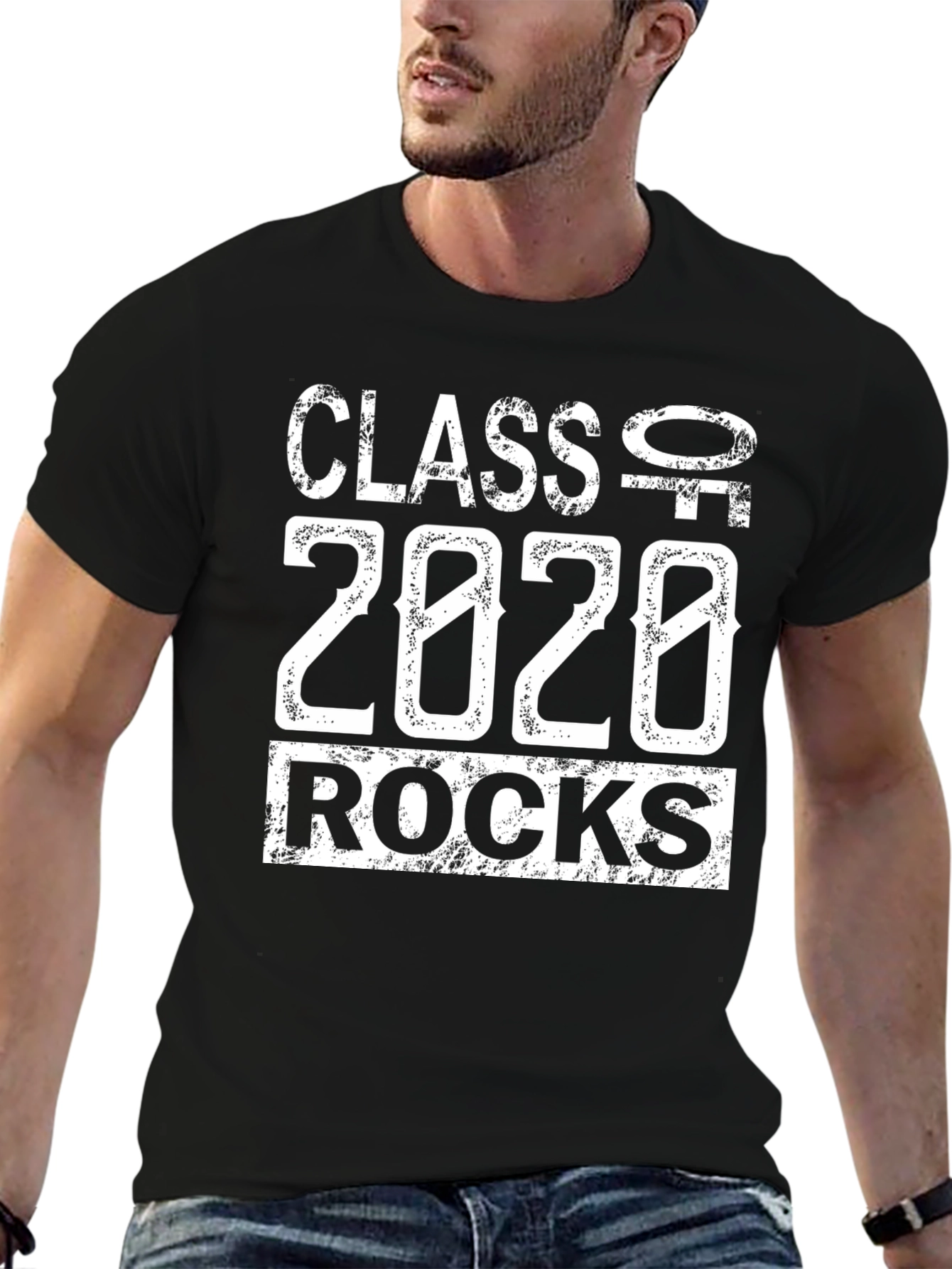 Class of 2020 Rocks Graphic Tee - Graduation Gift