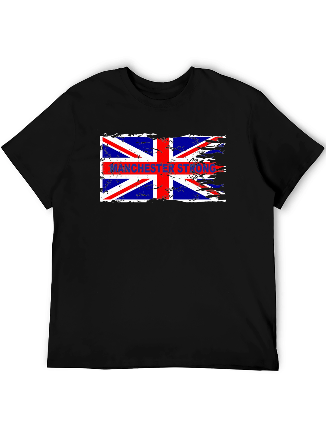 Manchester Strong Union Jack Graphic T-Shirt