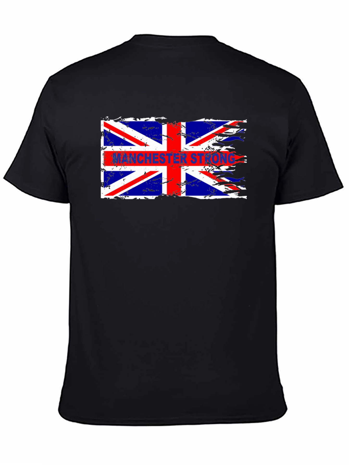 Manchester Strong Union Jack Graphic T-Shirt
