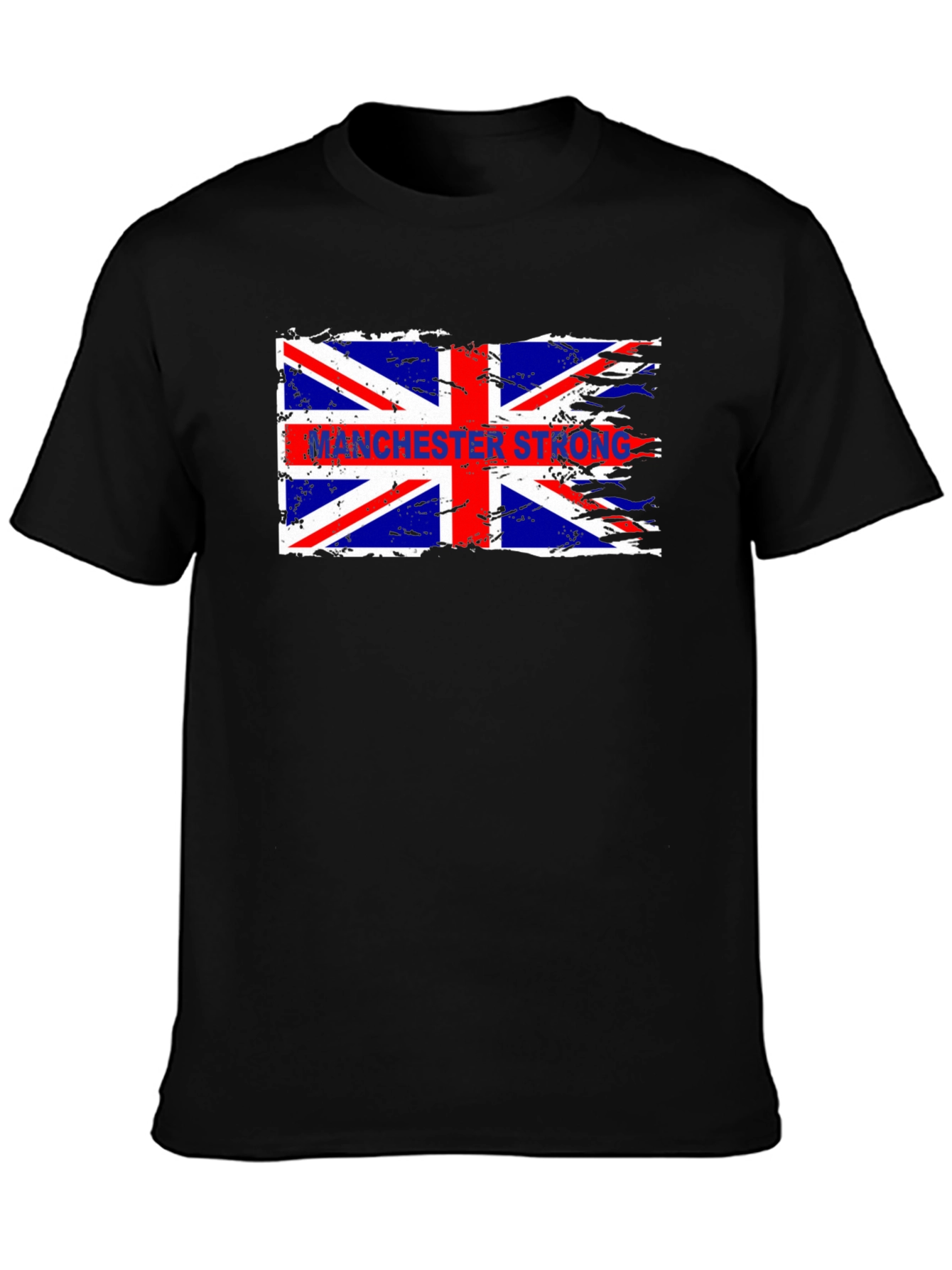 Manchester Strong Union Jack Graphic T-Shirt