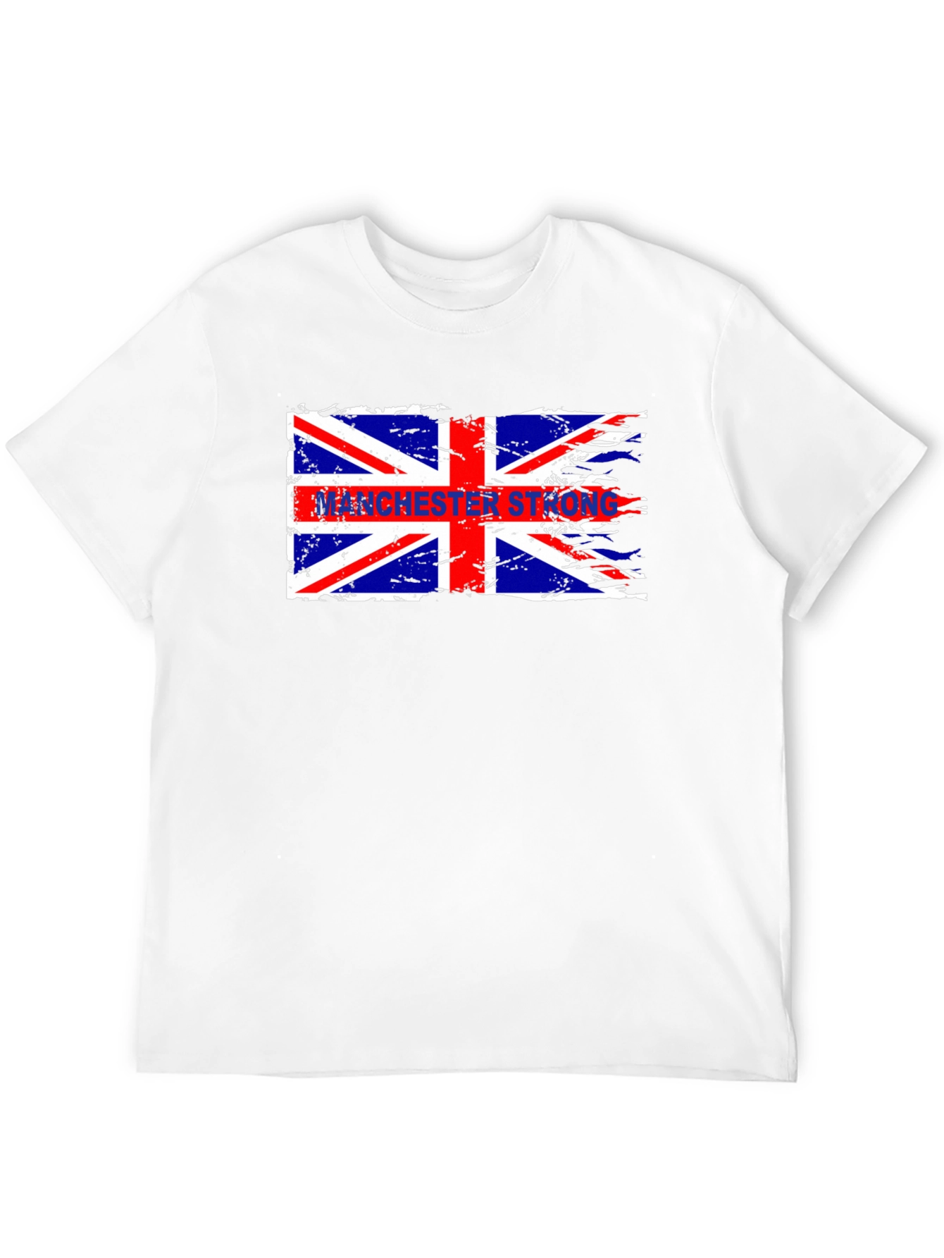 Manchester Strong Union Jack Graphic T-Shirt