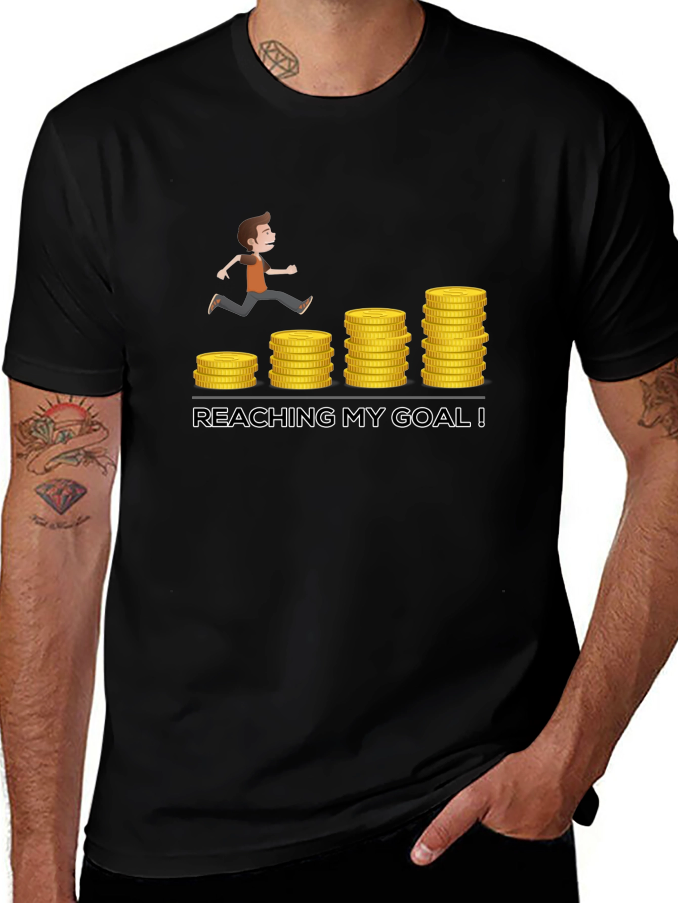 Reaching My Goal Graphic T-Shirt