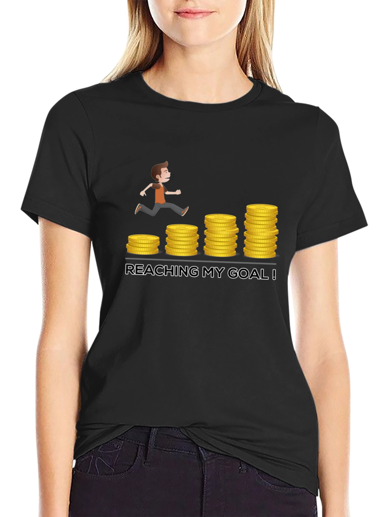 Reaching My Goal Graphic T-Shirt