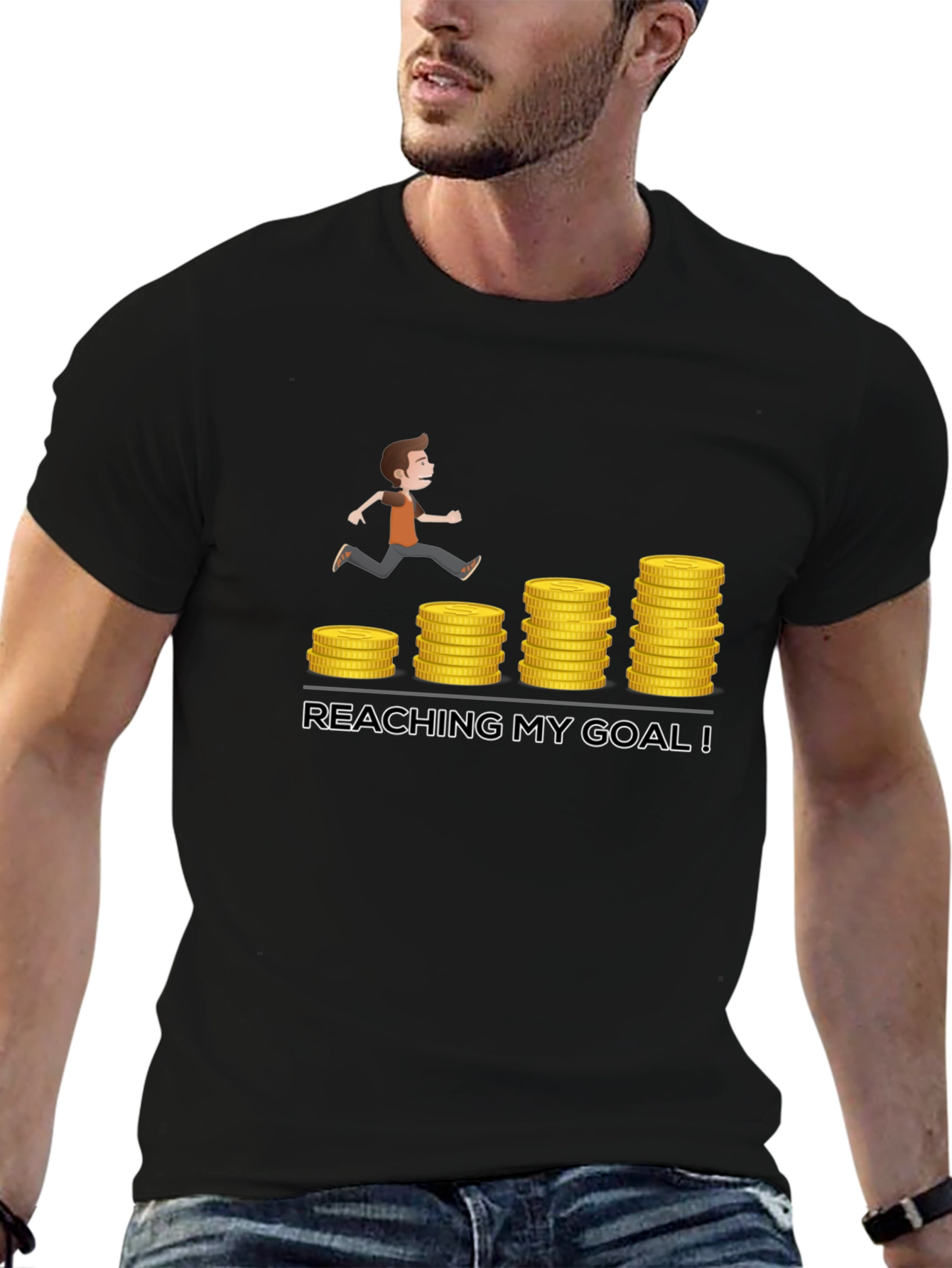 Reaching My Goal Graphic T-Shirt