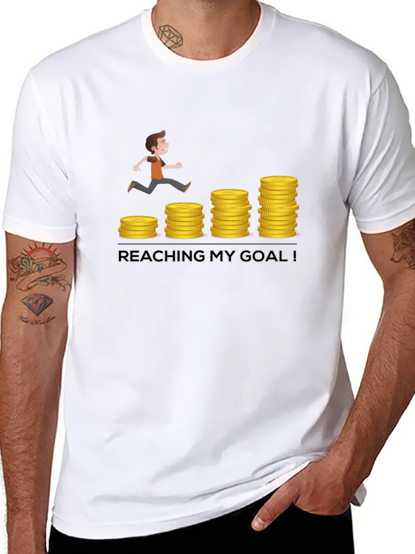 Reaching My Goal Graphic T-Shirt