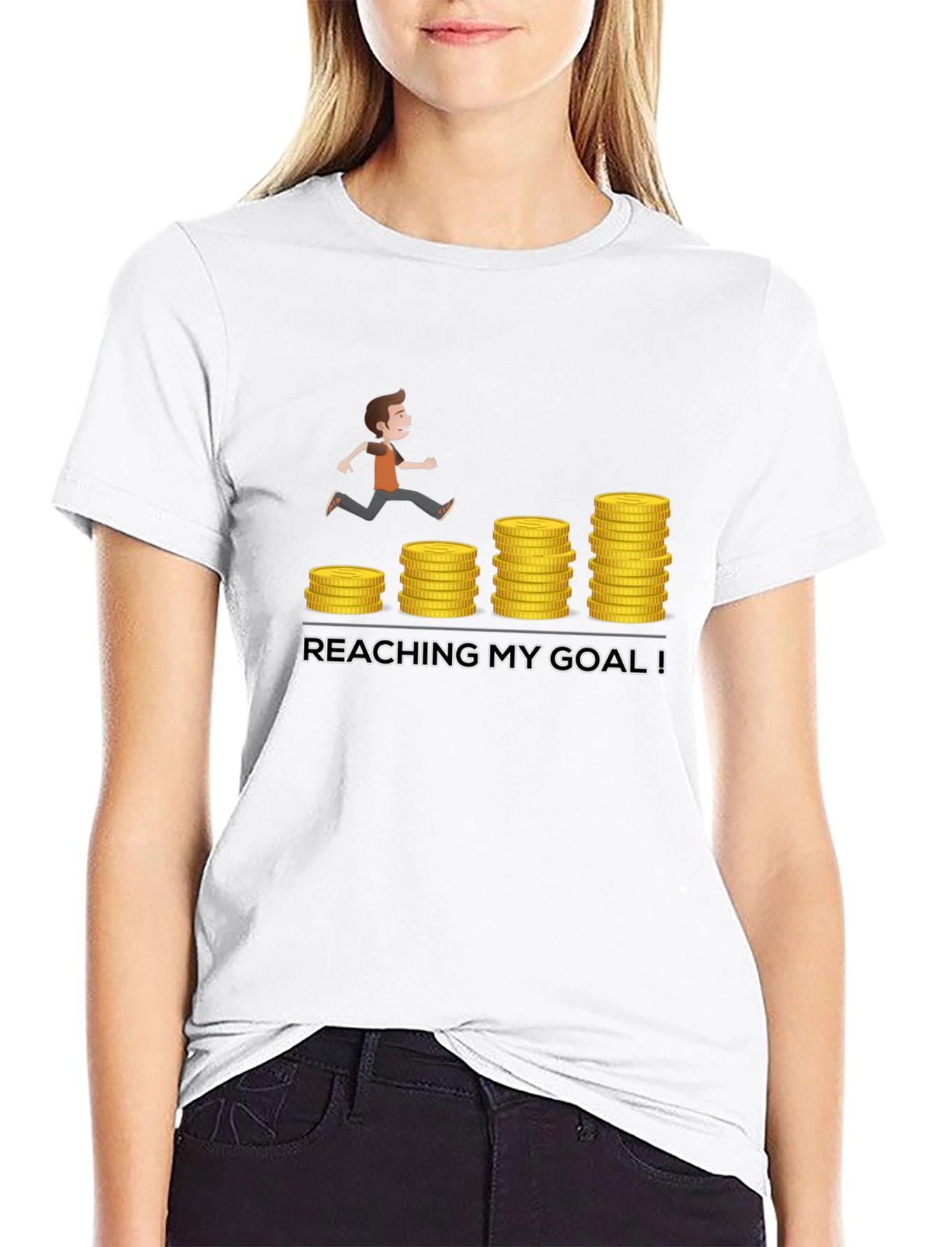Reaching My Goal Graphic T-Shirt