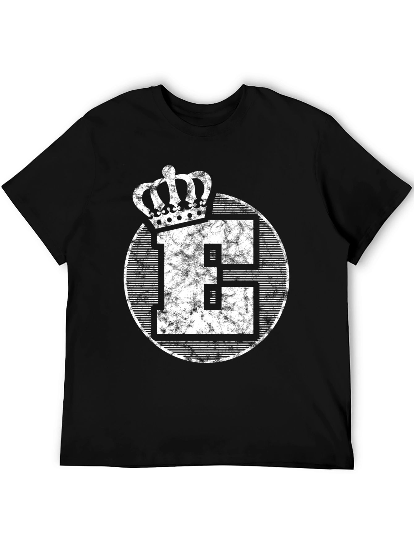 King E Graphic Print Mens T-Shirt