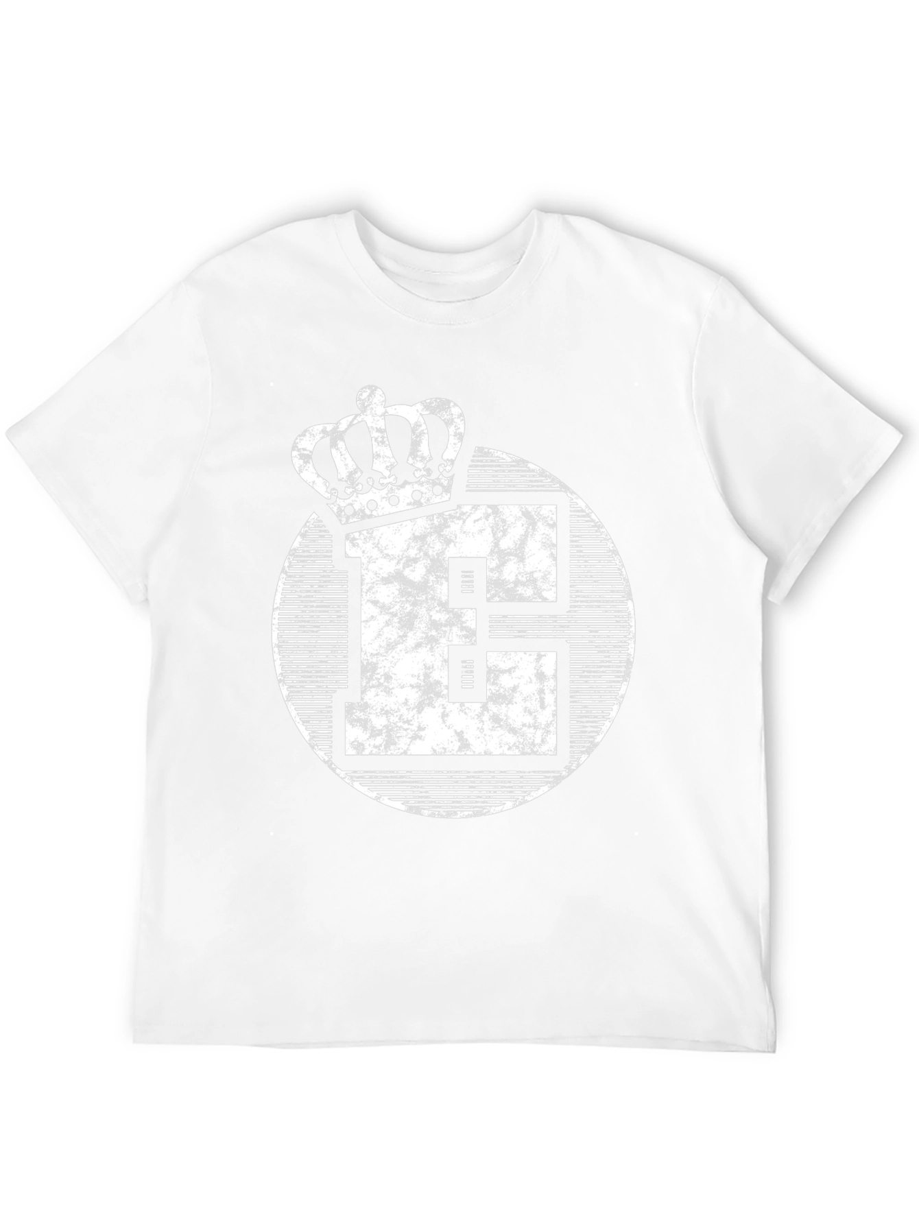 King E Graphic Print Mens T-Shirt