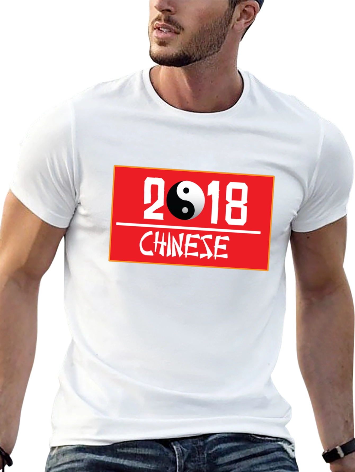 Chinese Yin Yang 2018 Graphic T-Shirt
