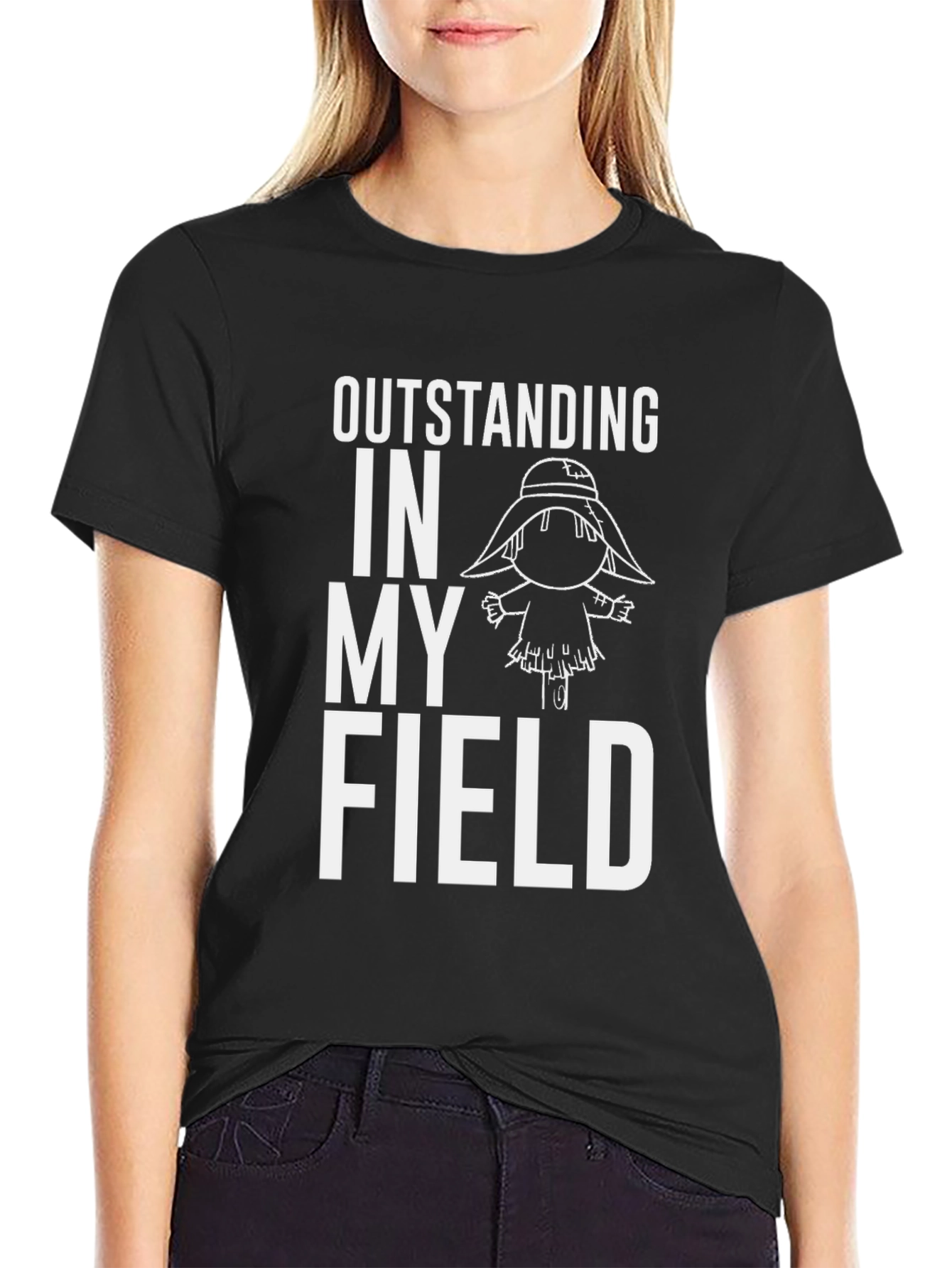 Outstanding in My Field Graphic Tee
