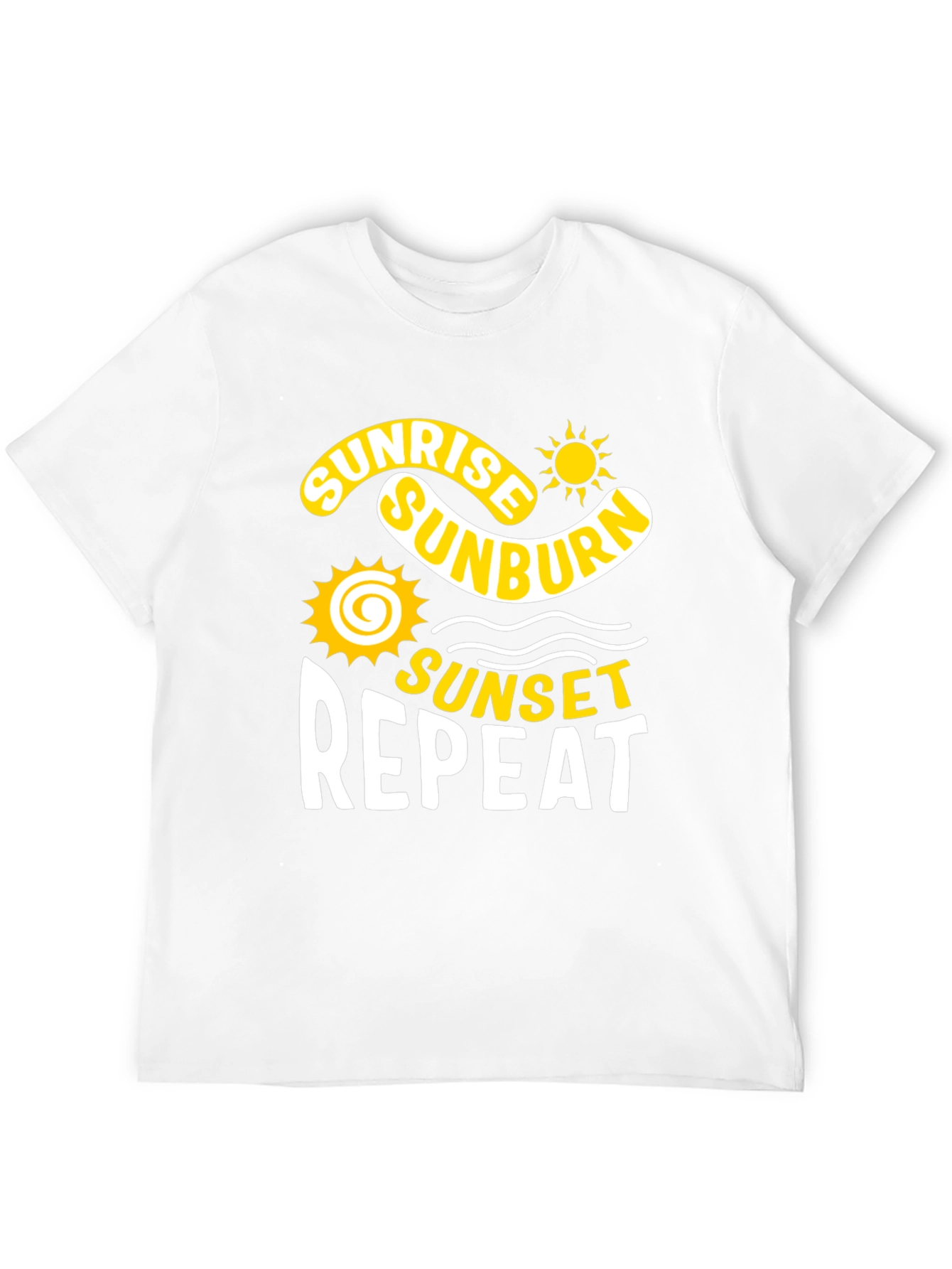 Sunrise Sunburn Sunset Repeat T-Shirt