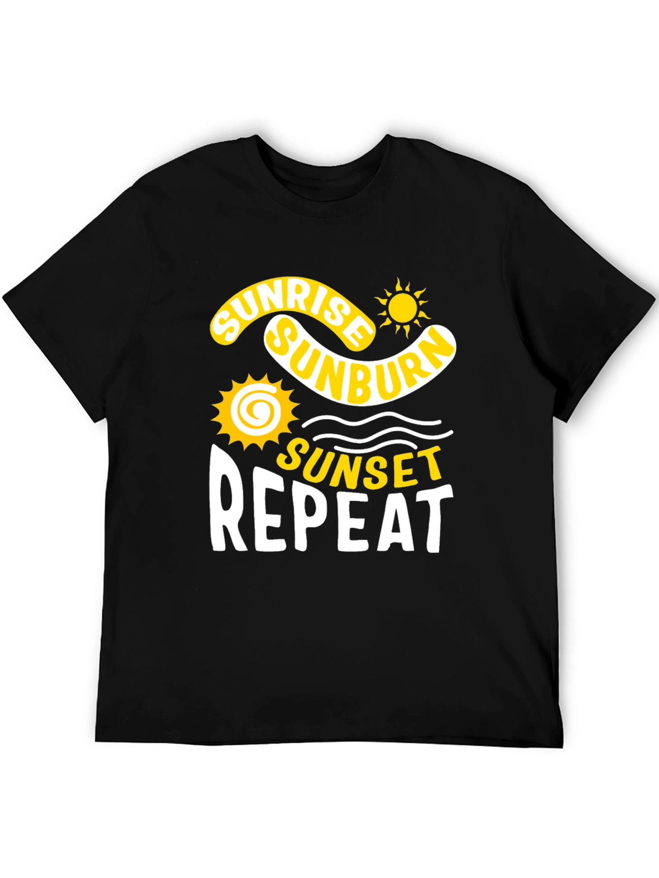 Sunrise Sunburn Sunset Repeat T-Shirt