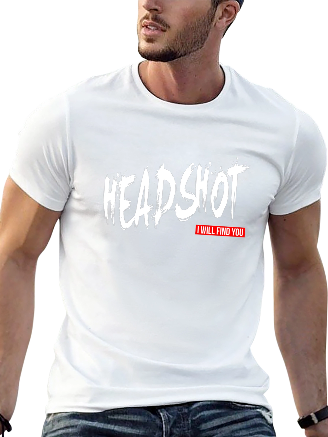 Headshot - I Will Find You Graphic T-Shirt