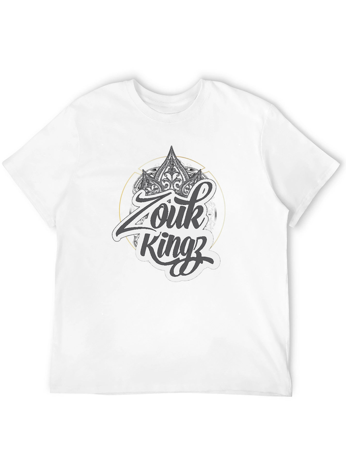 Zouk Kingz Black Graphic Tee - Stylish Streetwear