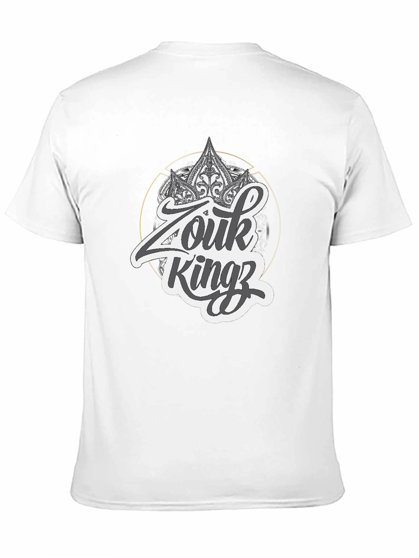 Zouk Kingz Black Graphic Tee - Stylish Streetwear