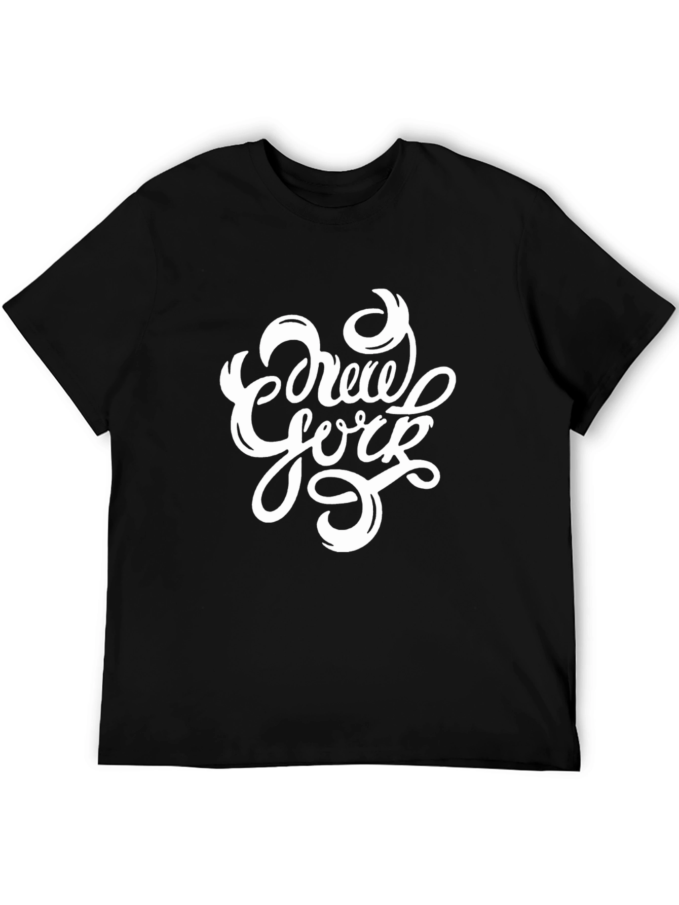 Crew York Black T-Shirt