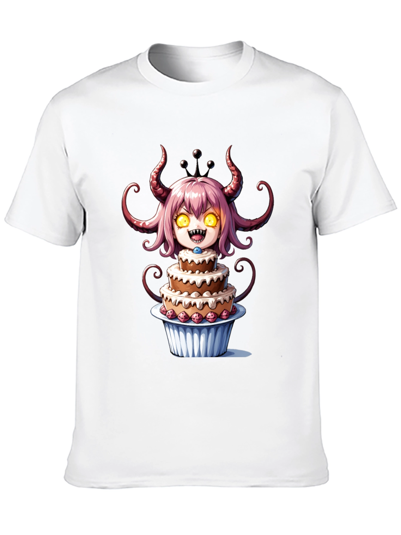 Monster Cake T-Shirt - Black Cotton Tee