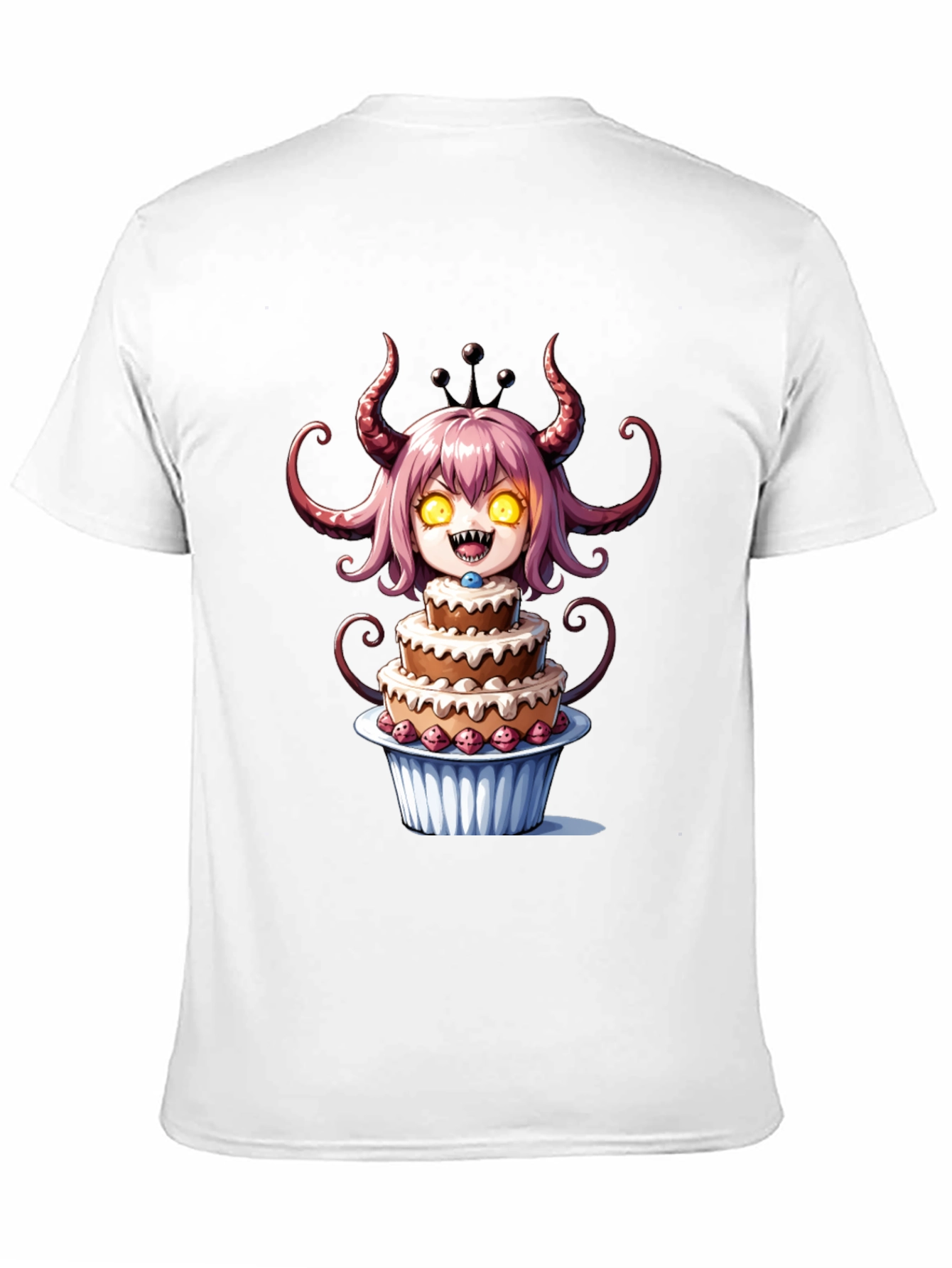Monster Cake T-Shirt - Black Cotton Tee