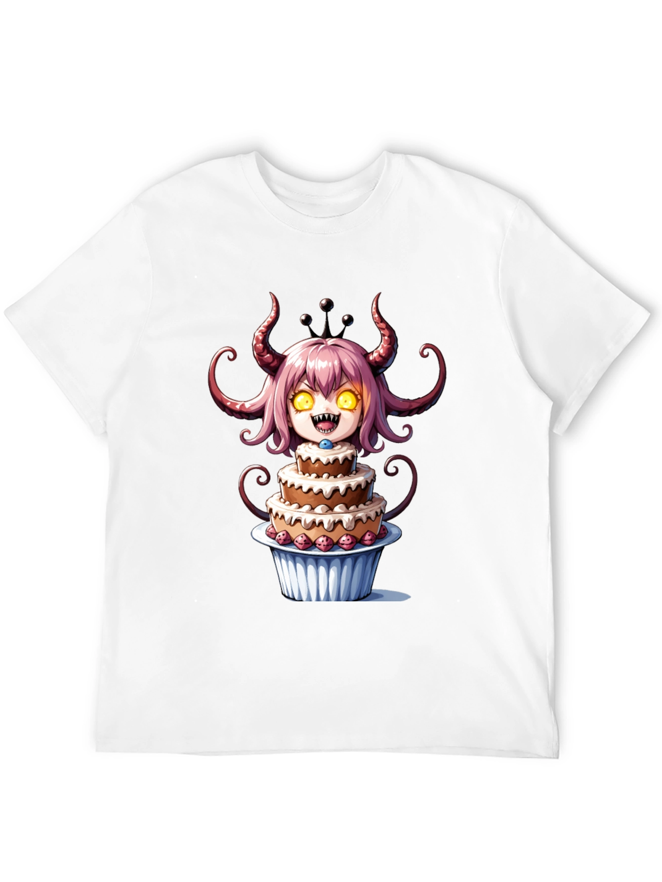 Monster Cake T-Shirt - Black Cotton Tee