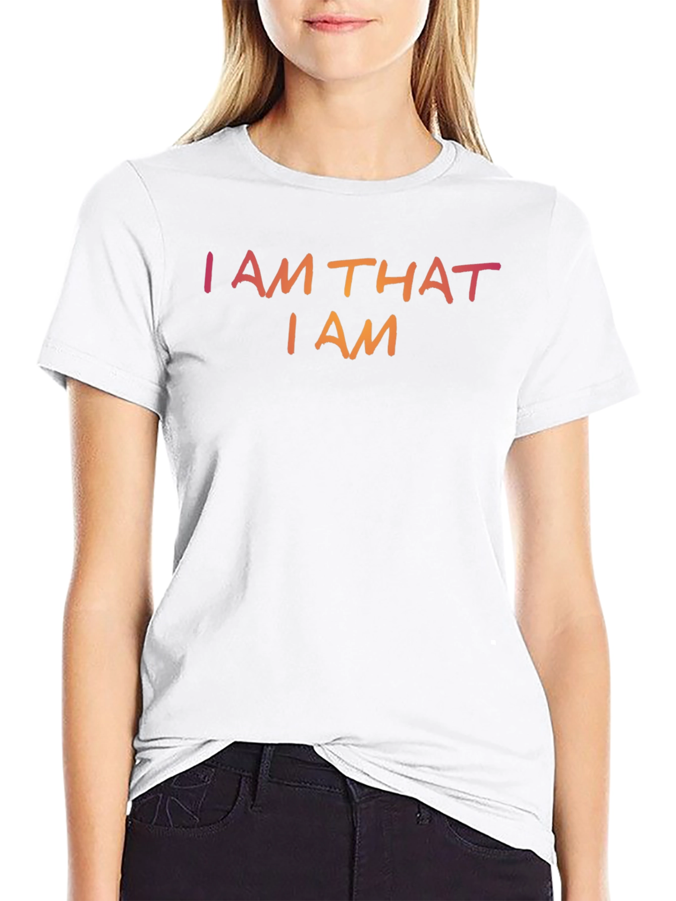 I AM THAT I AM Graphic Tee - Black