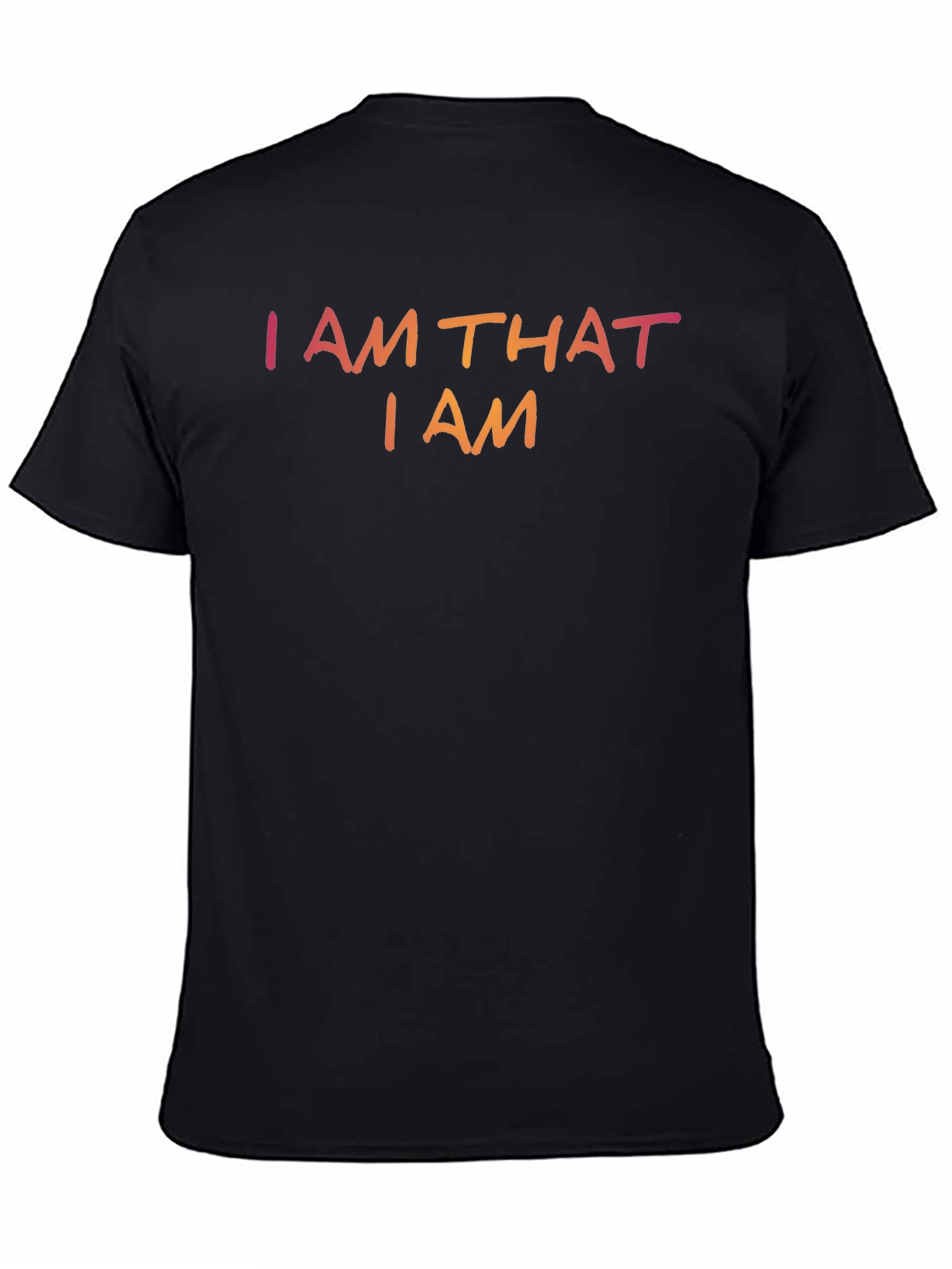 I AM THAT I AM Graphic Tee - Black