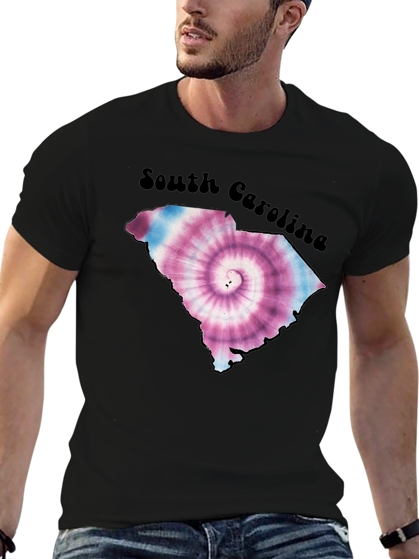South Carolina Tie Dye State T-Shirt