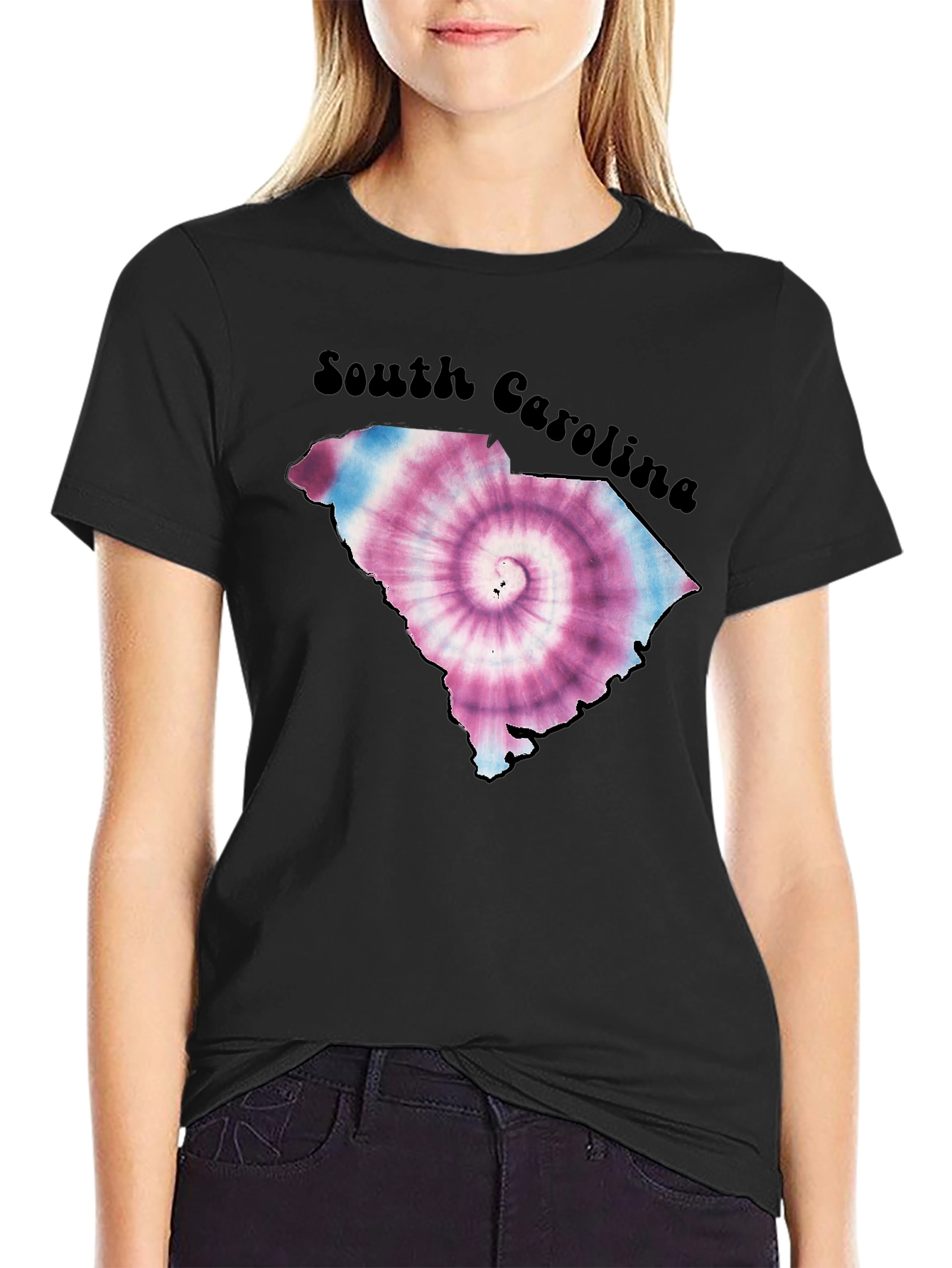 South Carolina Tie Dye State T-Shirt