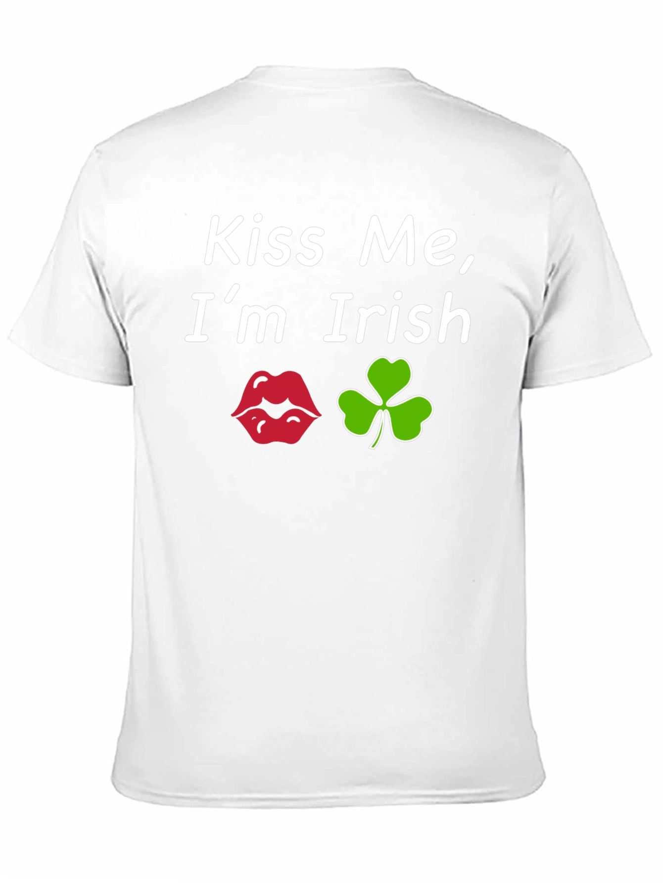 Kiss Me Im Irish Black T-Shirt