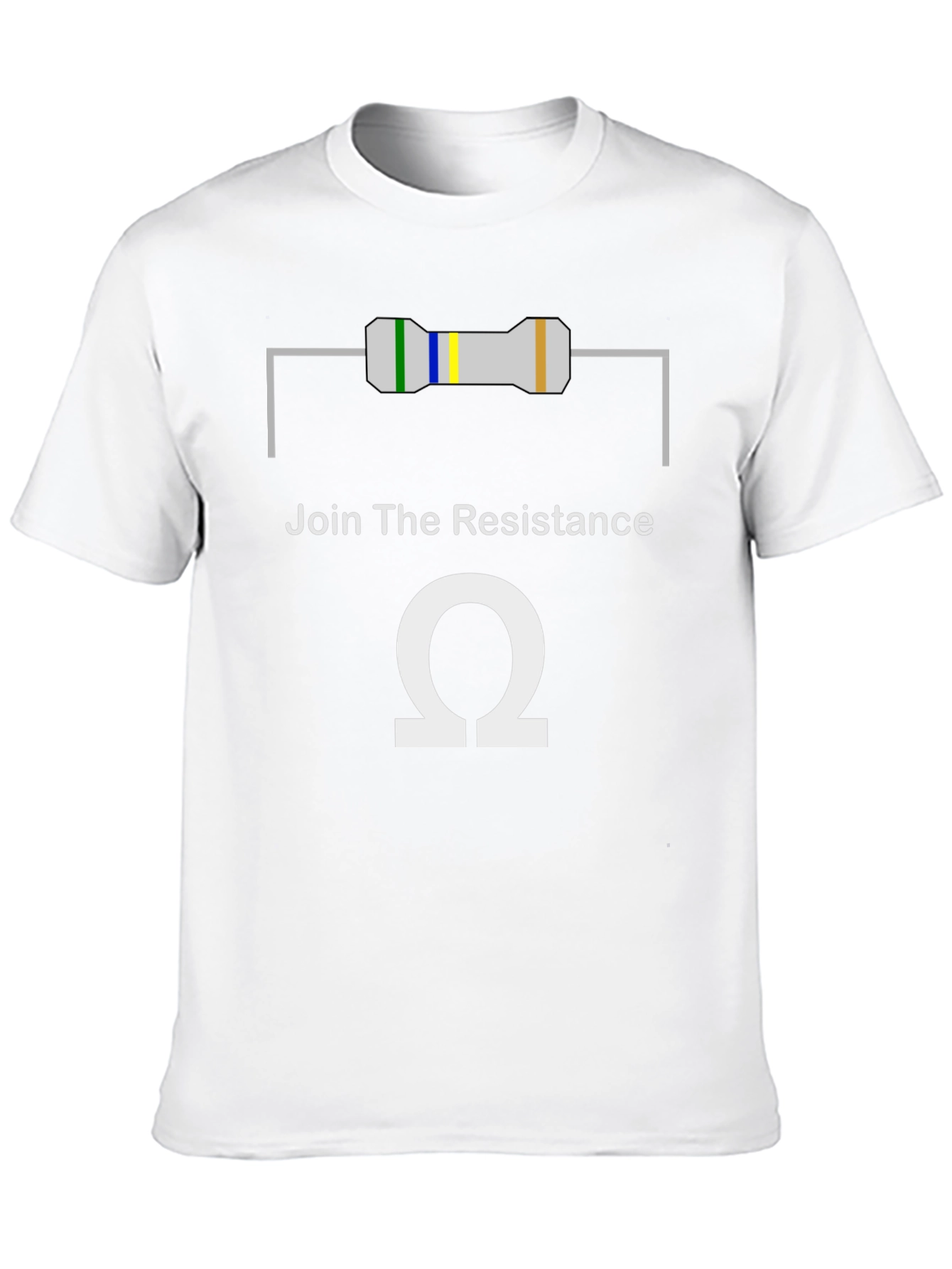 Join The Resistance T-Shirt - Geeky Electronic Humor