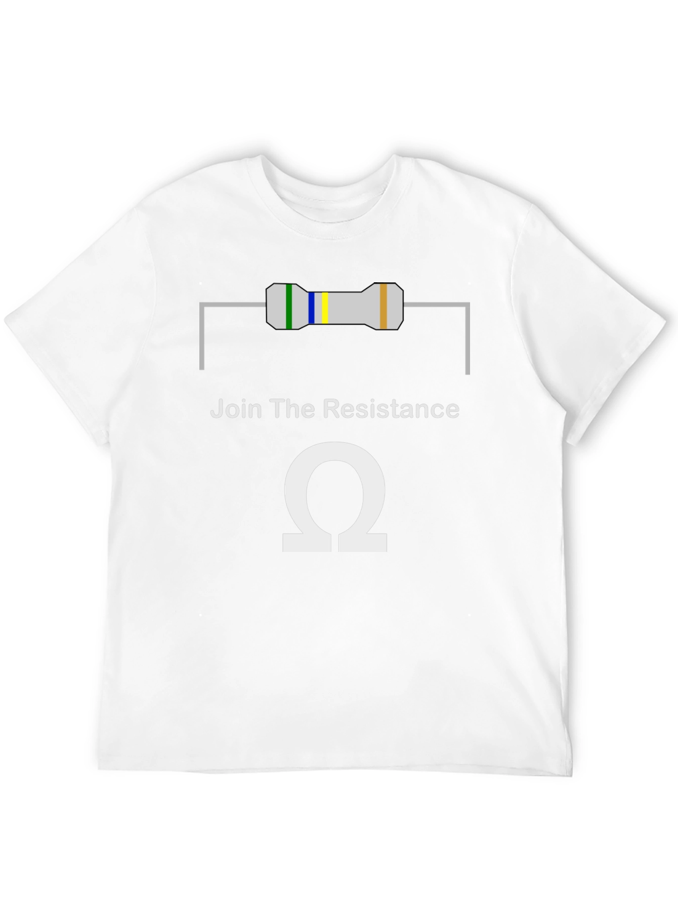 Join The Resistance T-Shirt - Geeky Electronic Humor