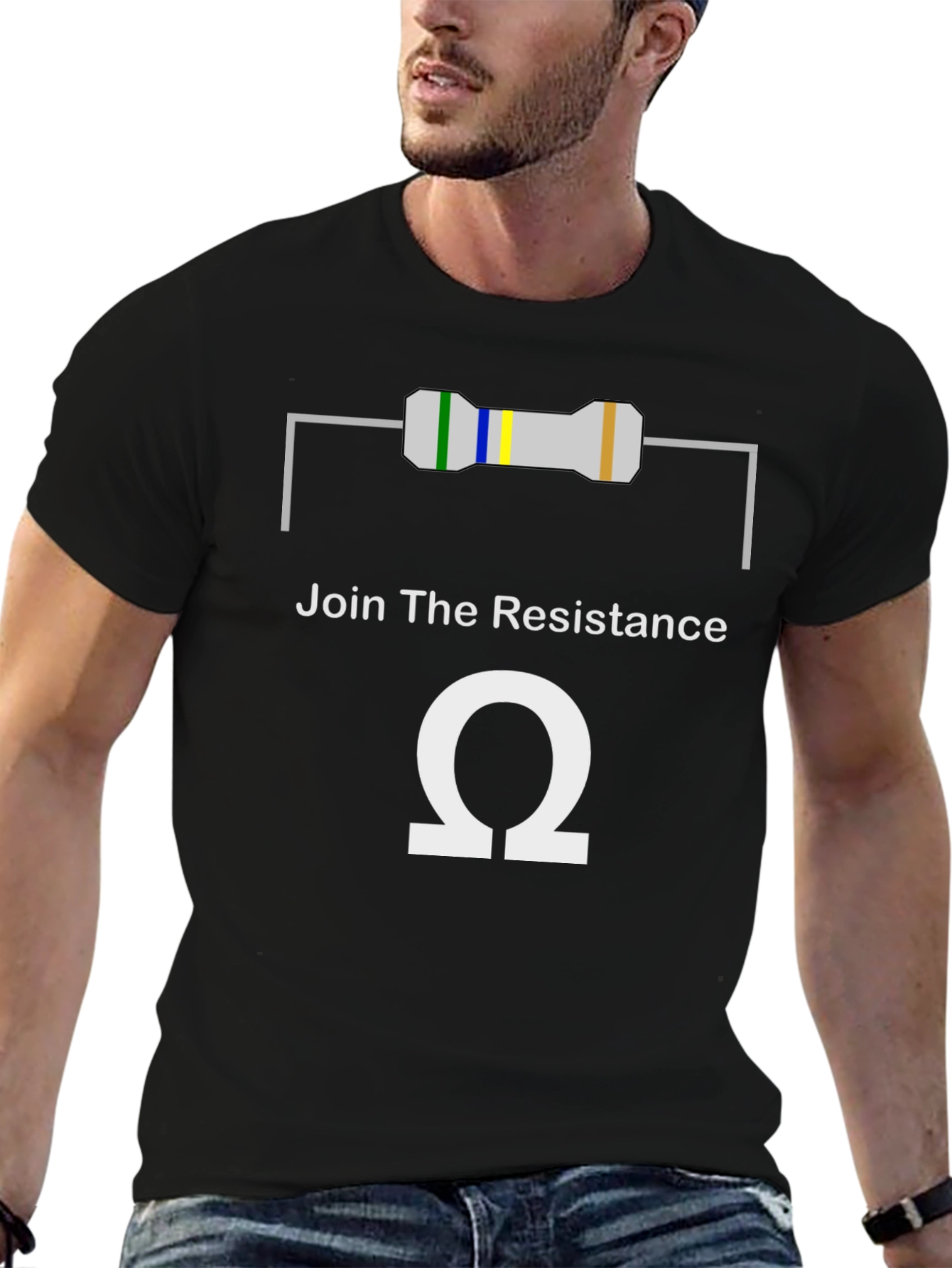 Join The Resistance T-Shirt - Geeky Electronic Humor