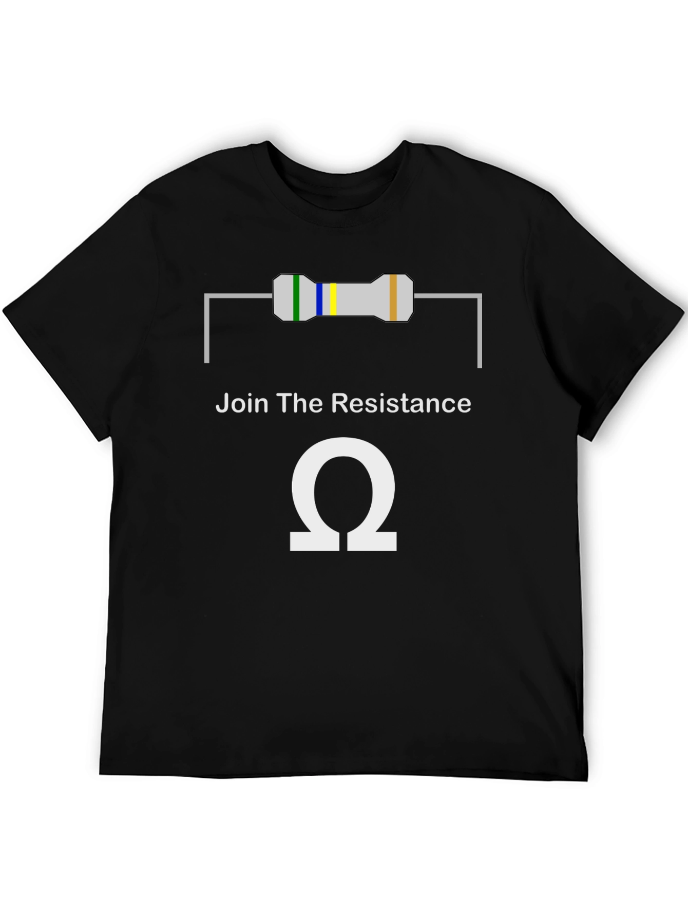 Join The Resistance T-Shirt - Geeky Electronic Humor
