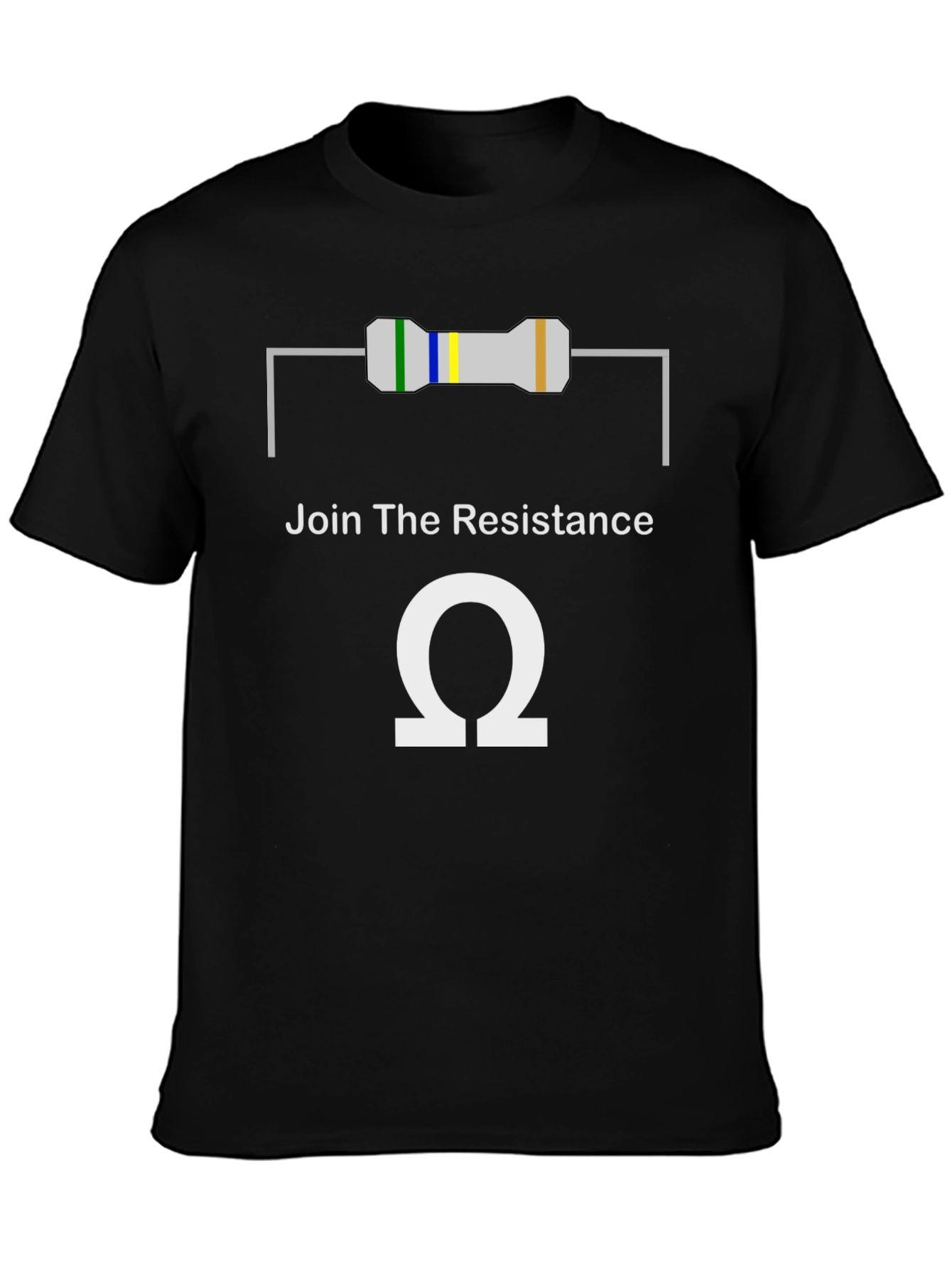 Join The Resistance T-Shirt - Geeky Electronic Humor