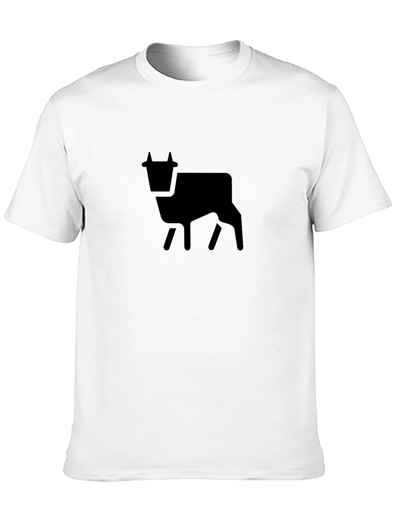 Black Cow Graphic Tee - Modern Farm Style