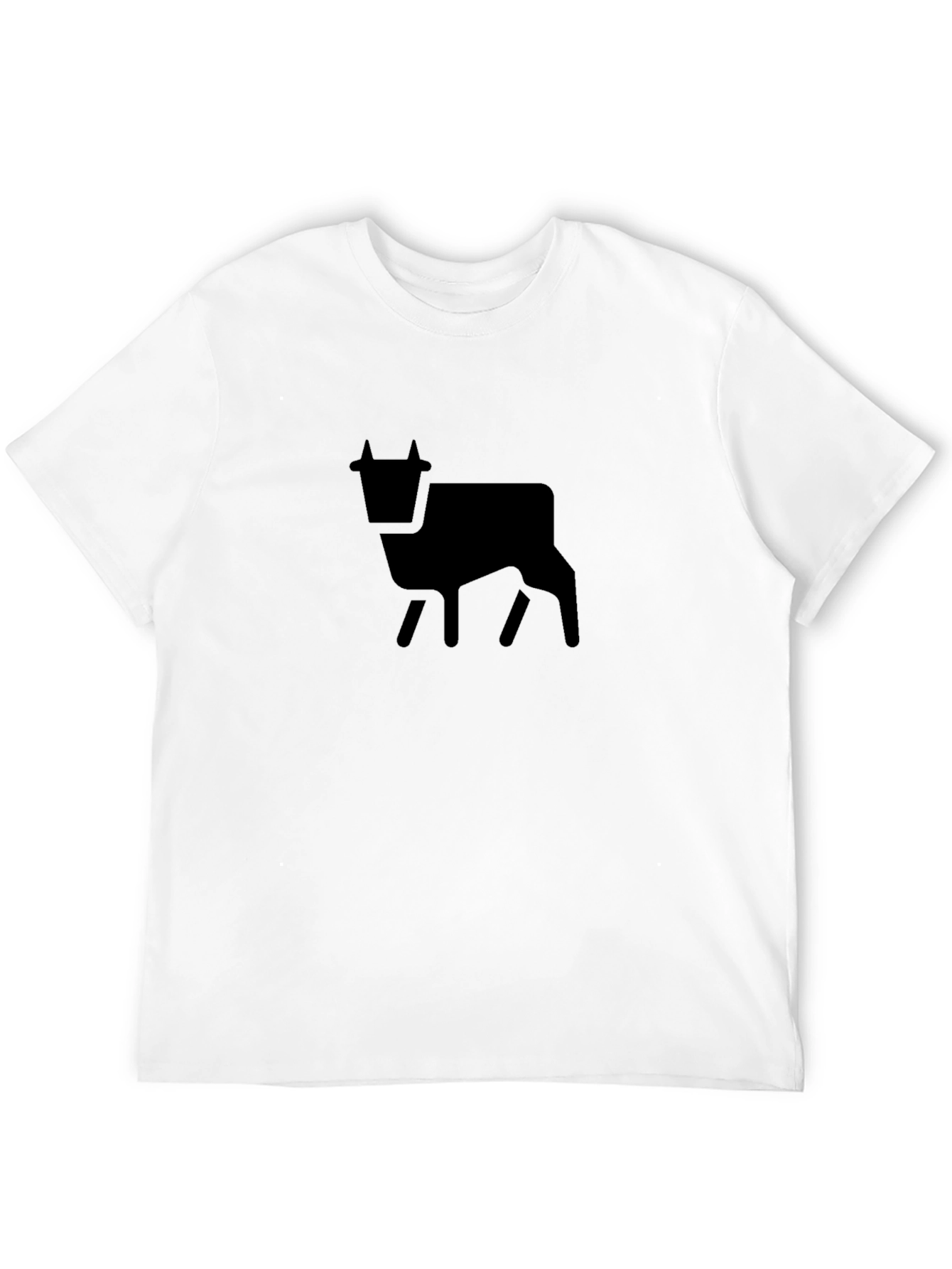 Black Cow Graphic Tee - Modern Farm Style