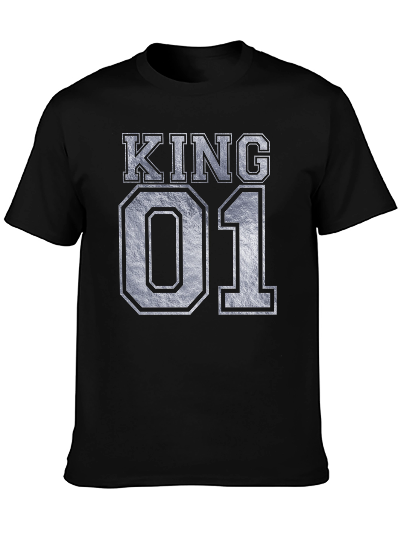 King 01 Graphic Tee - Black