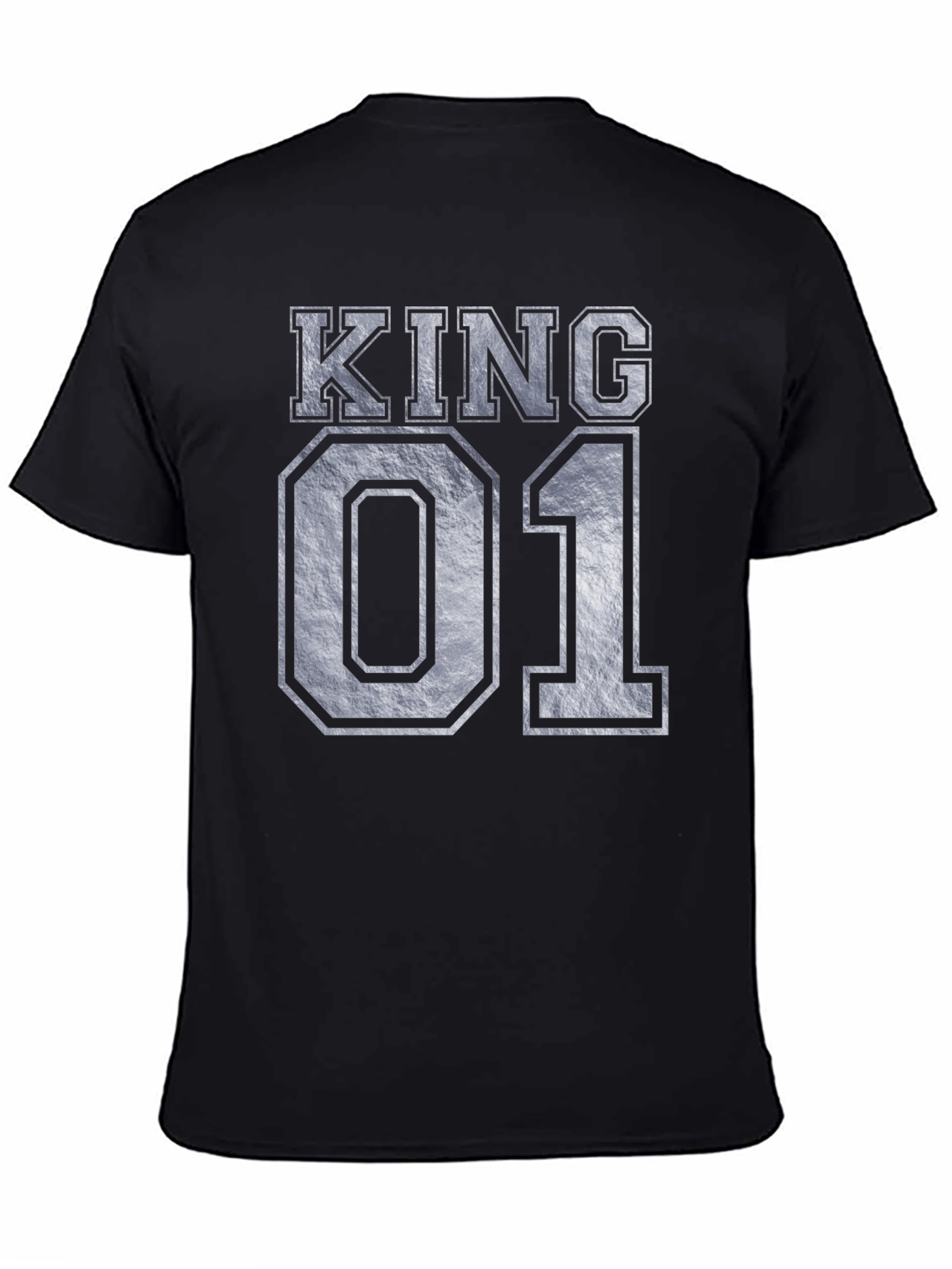 King 01 Graphic Tee - Black