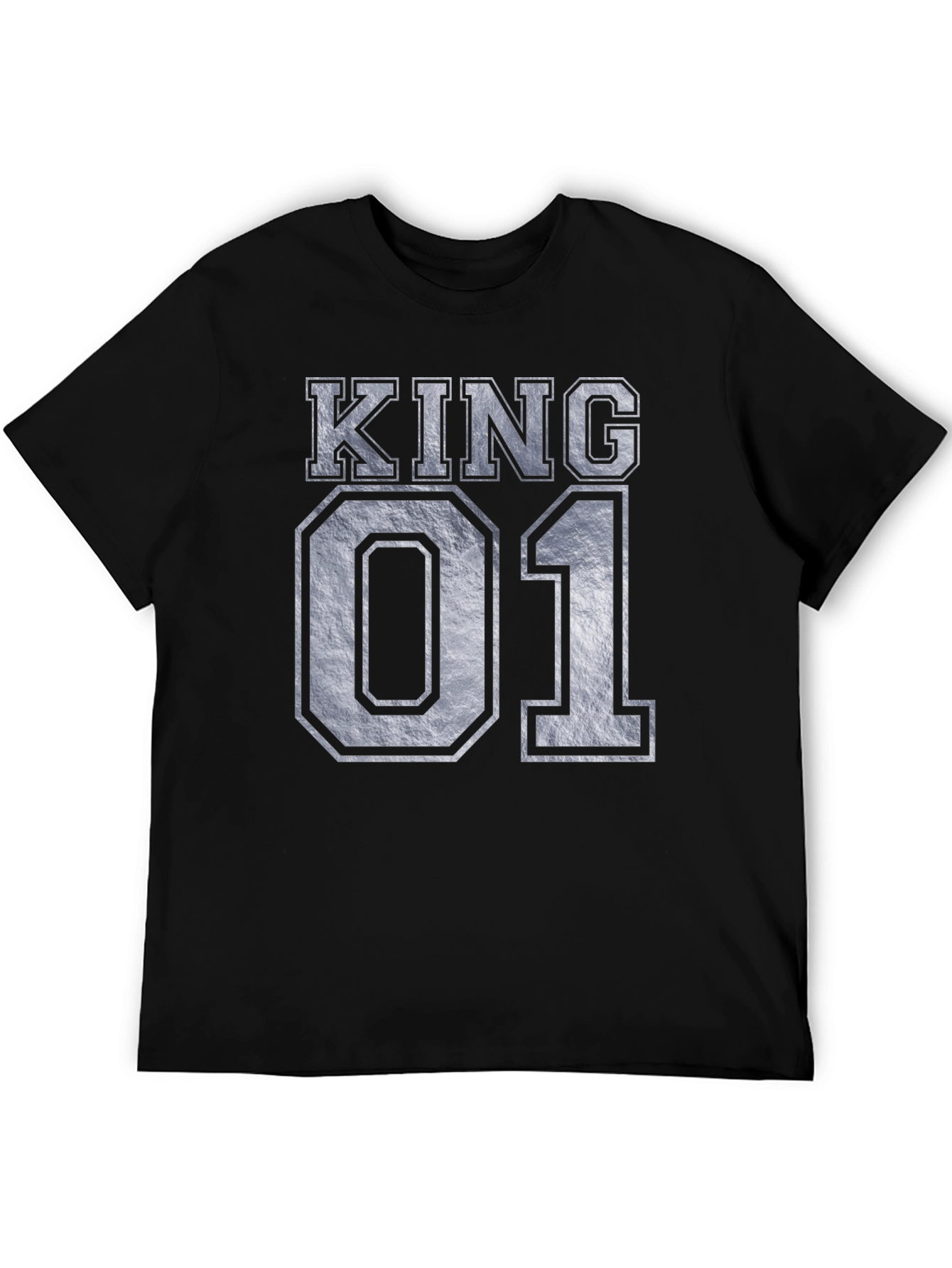 King 01 Graphic Tee - Black