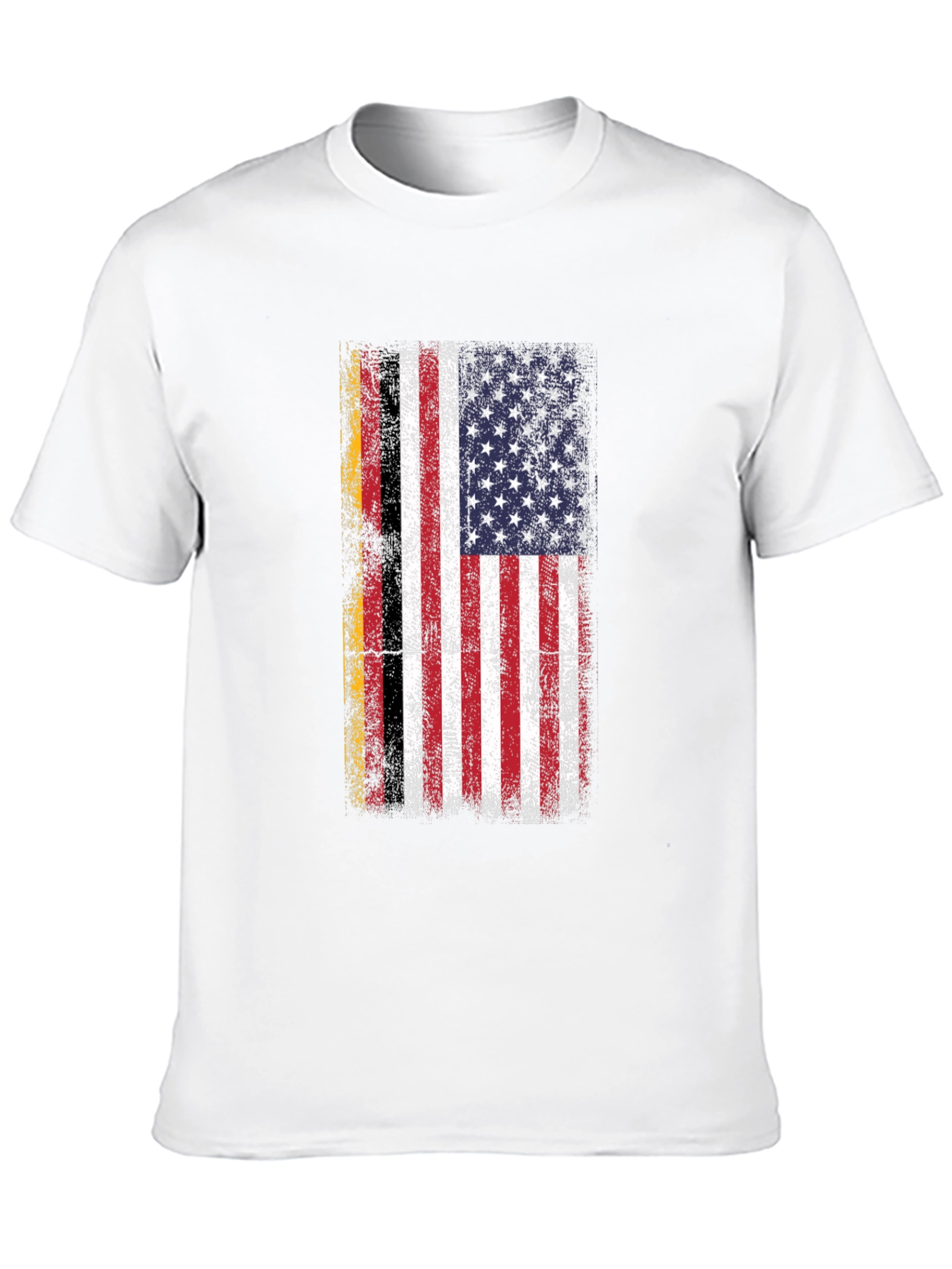 German American Flag Patriotic T-Shirt