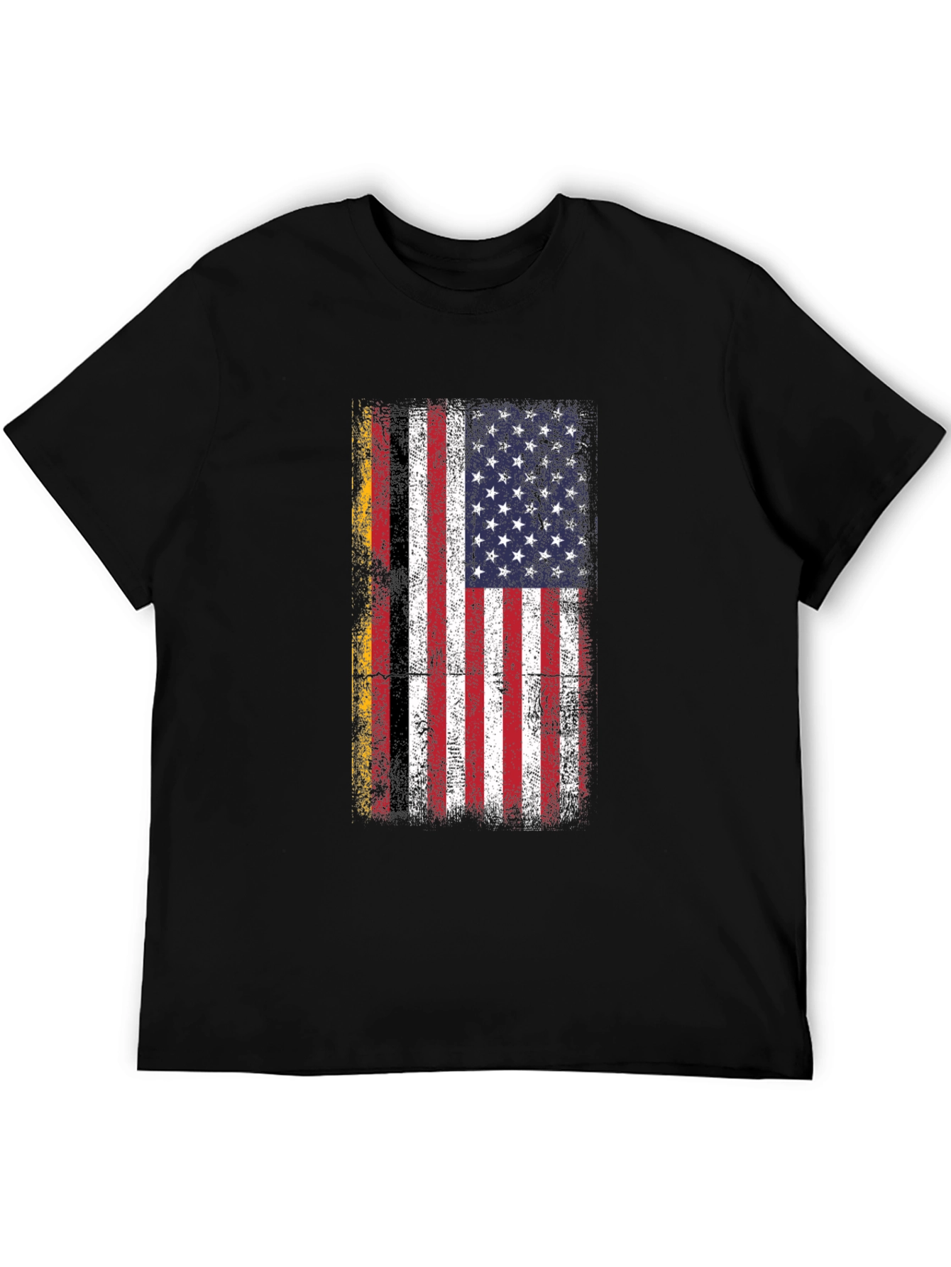 German American Flag Patriotic T-Shirt