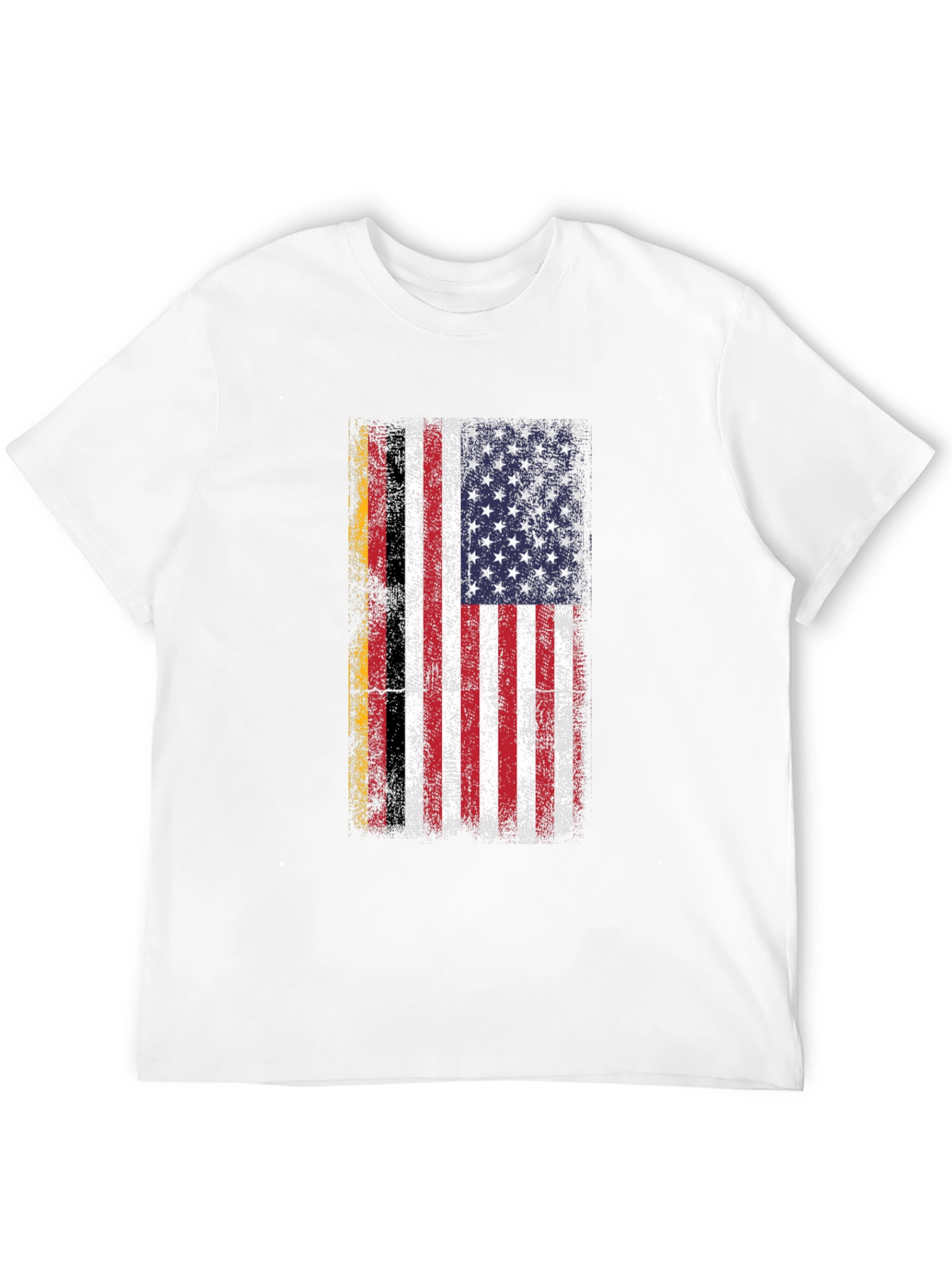 German American Flag Patriotic T-Shirt