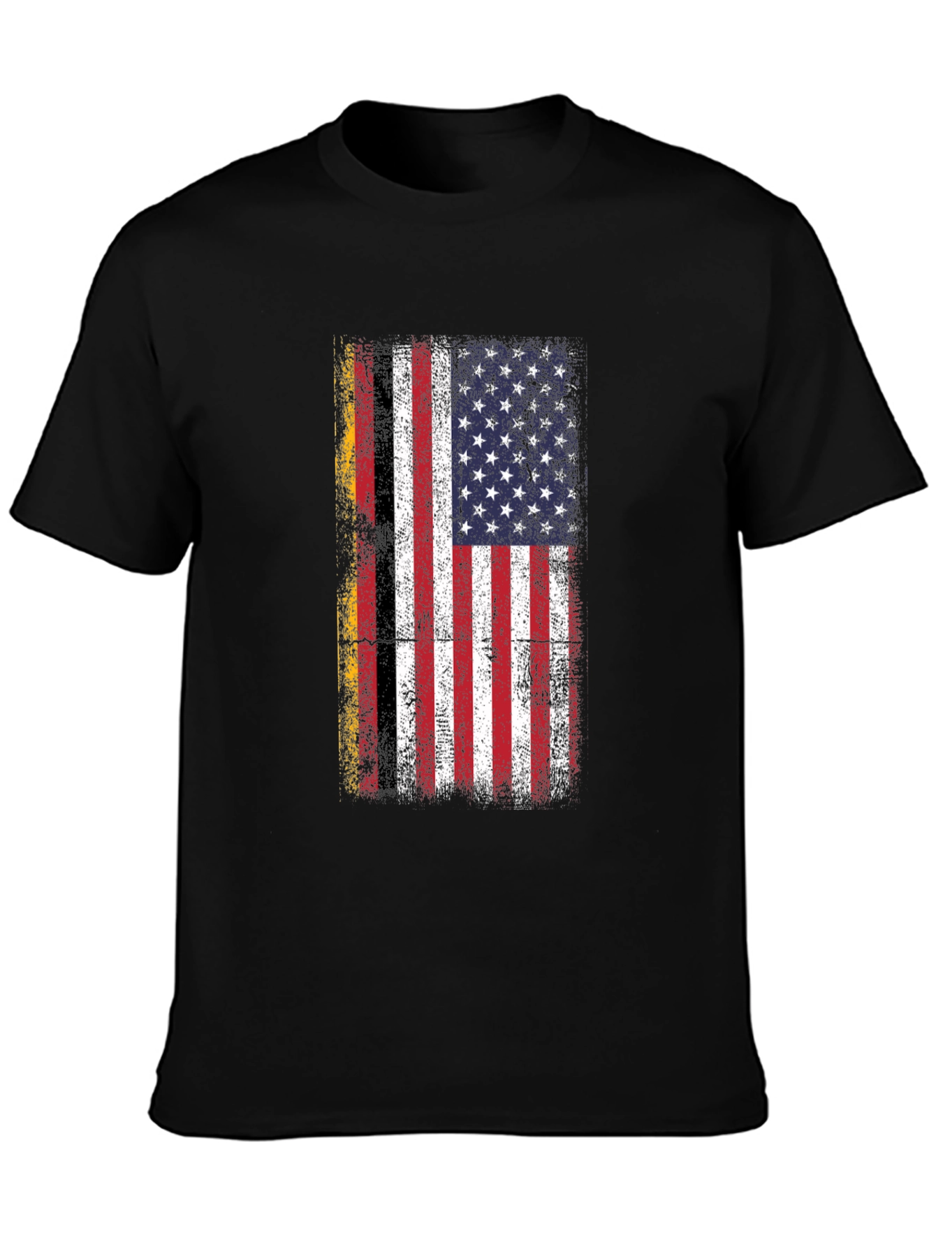 German American Flag Patriotic T-Shirt