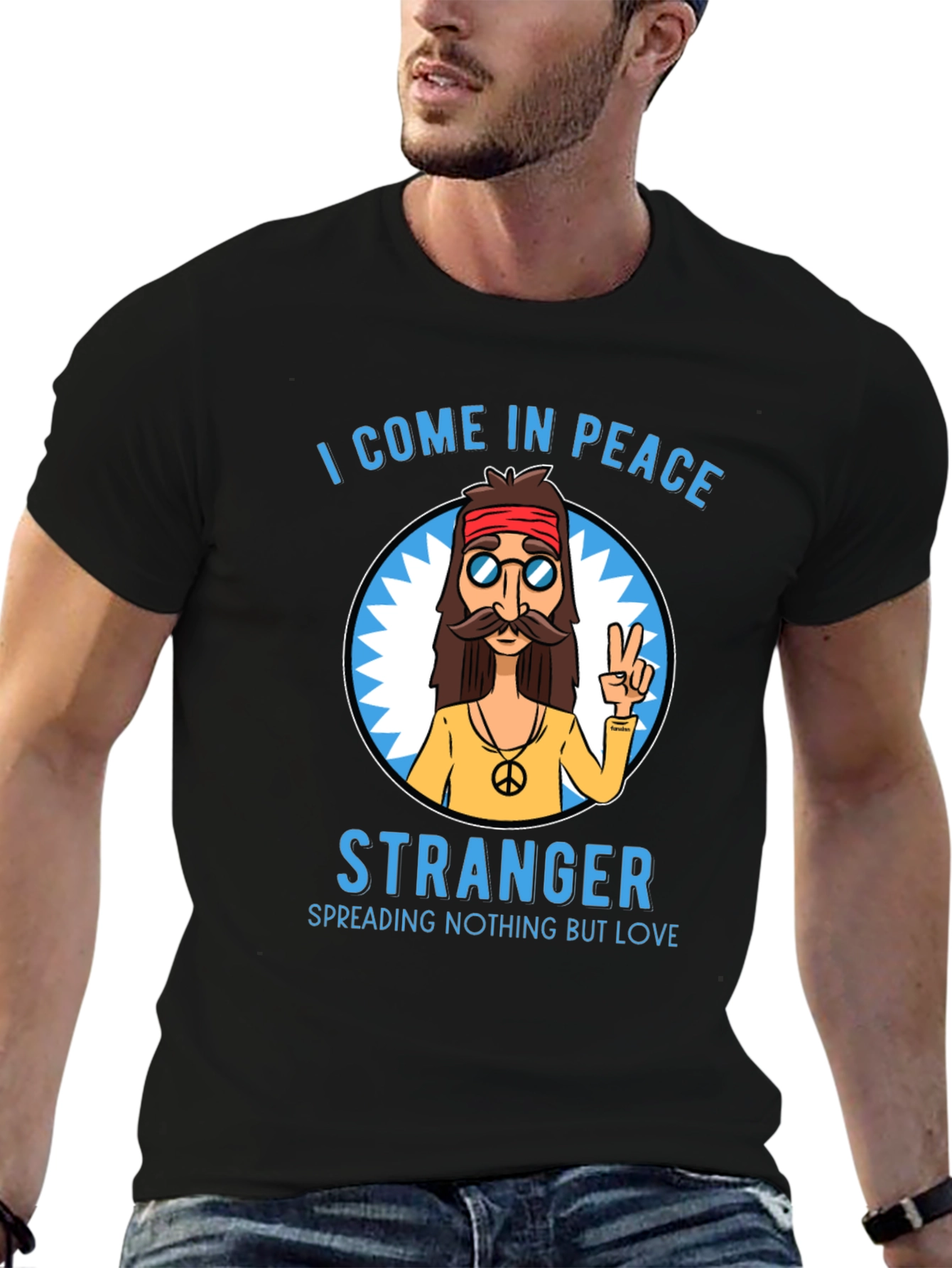 Peace Stranger Graphic T-Shirt - Spreading Love
