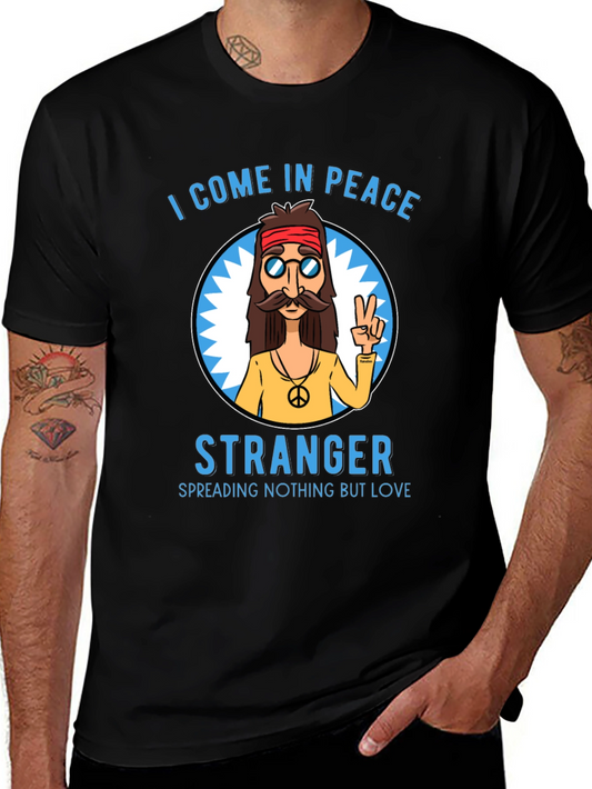 Peace Stranger Graphic T-Shirt - Spreading Love