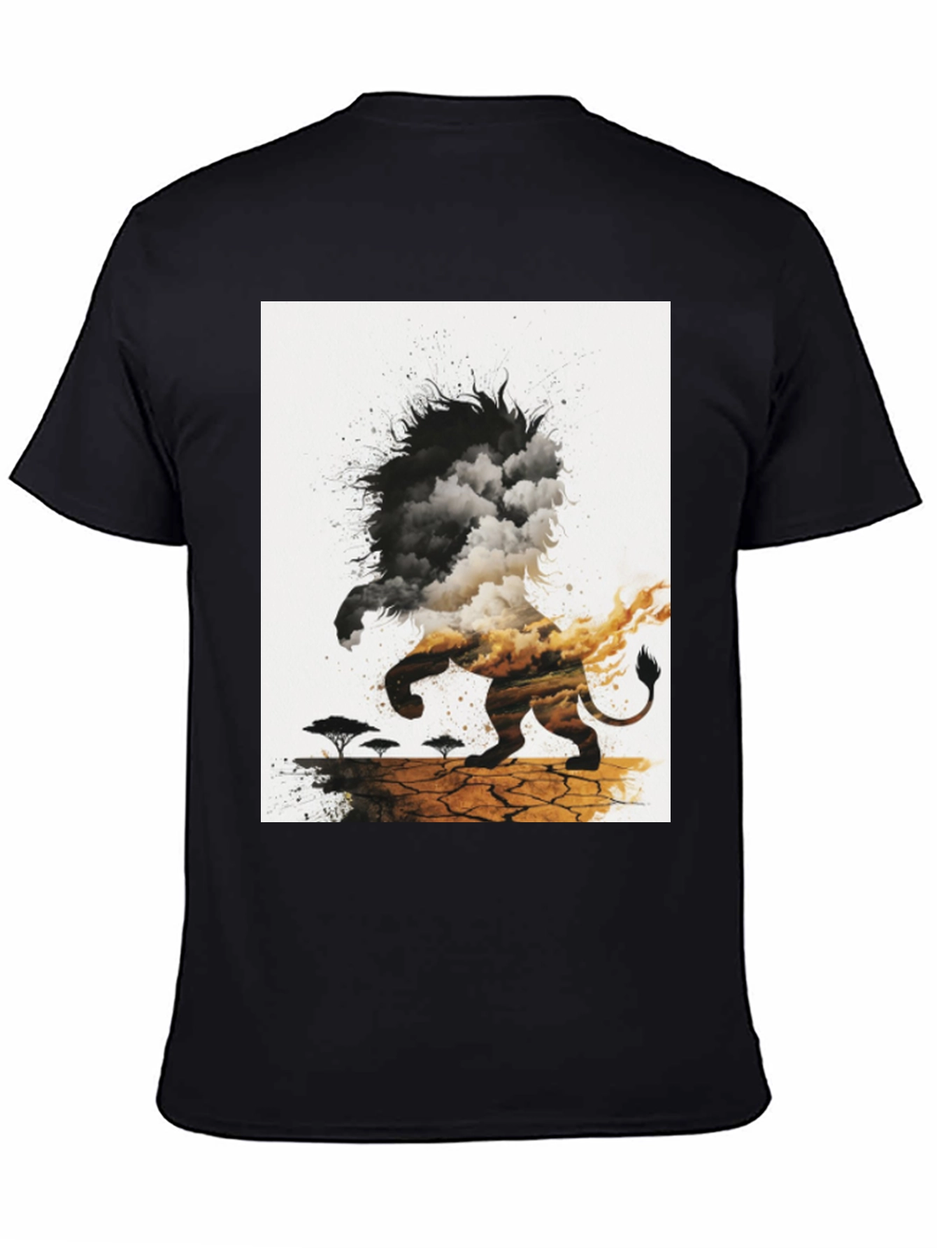Lion Landscape Graphic Tee