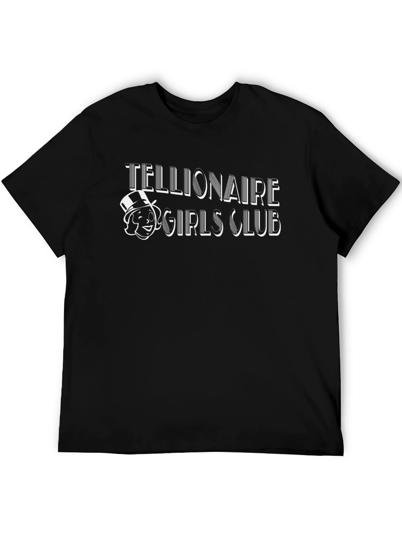 Tellionaire Girls Club Black T-Shirt