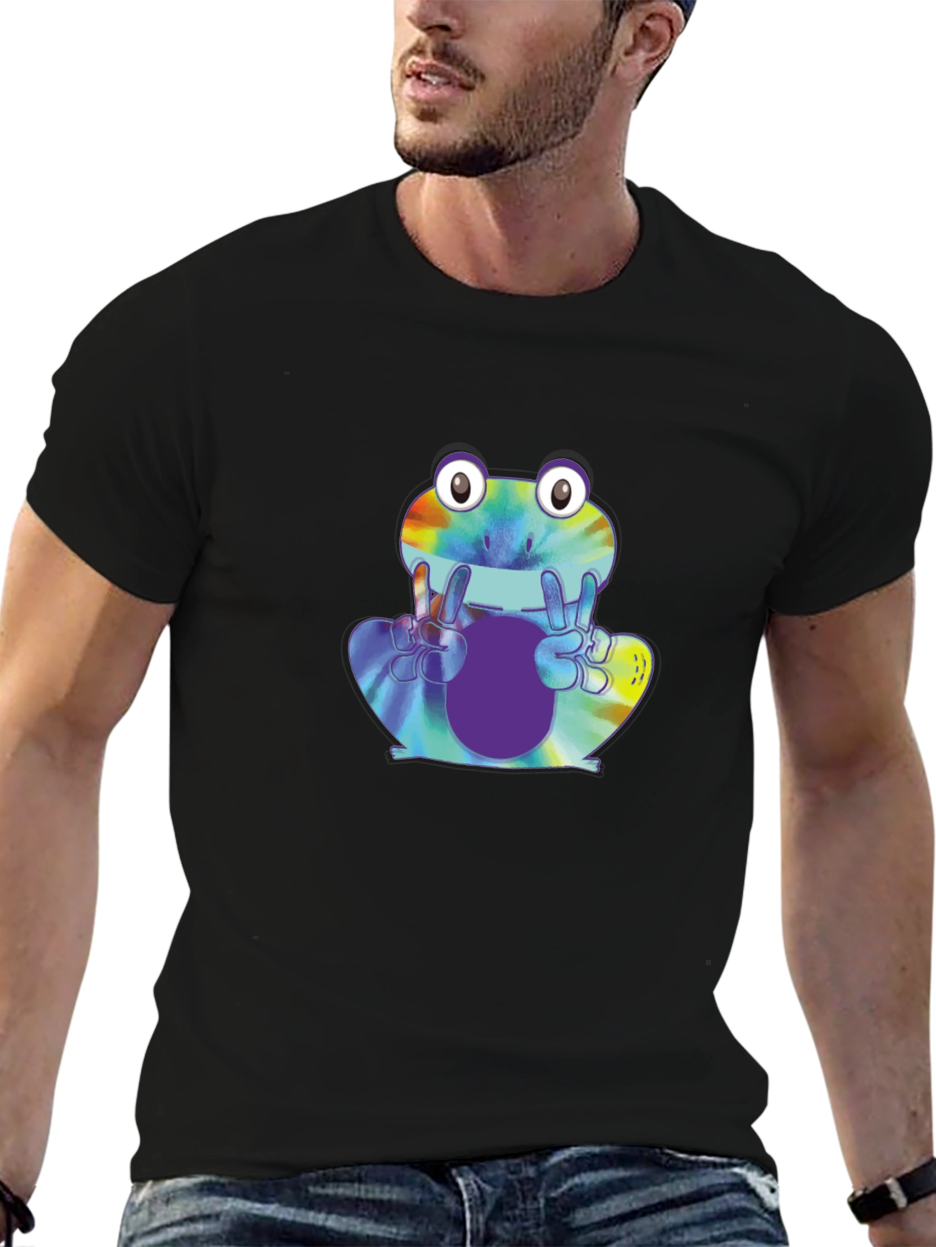 Peace Frog Tie Dye T-Shirt