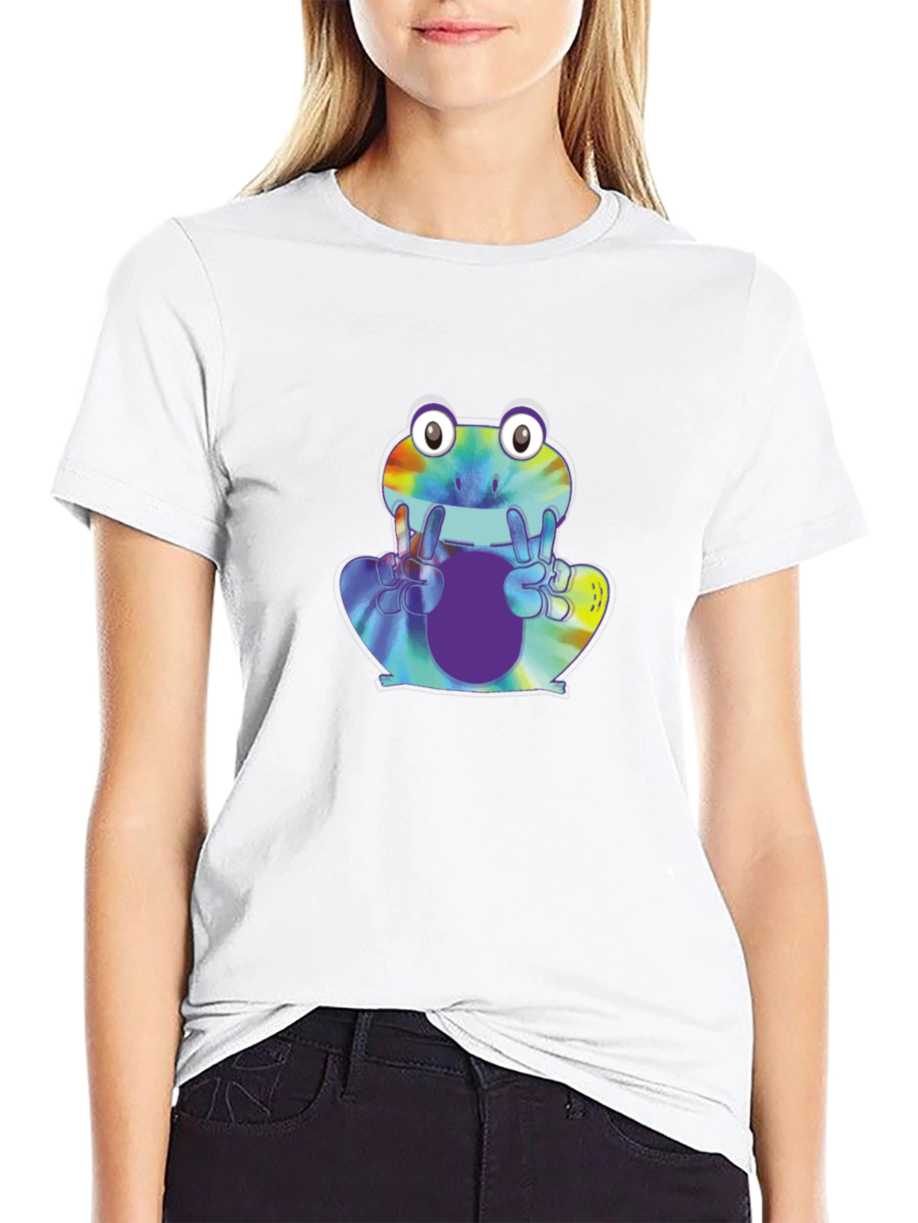 Peace Frog Tie Dye T-Shirt