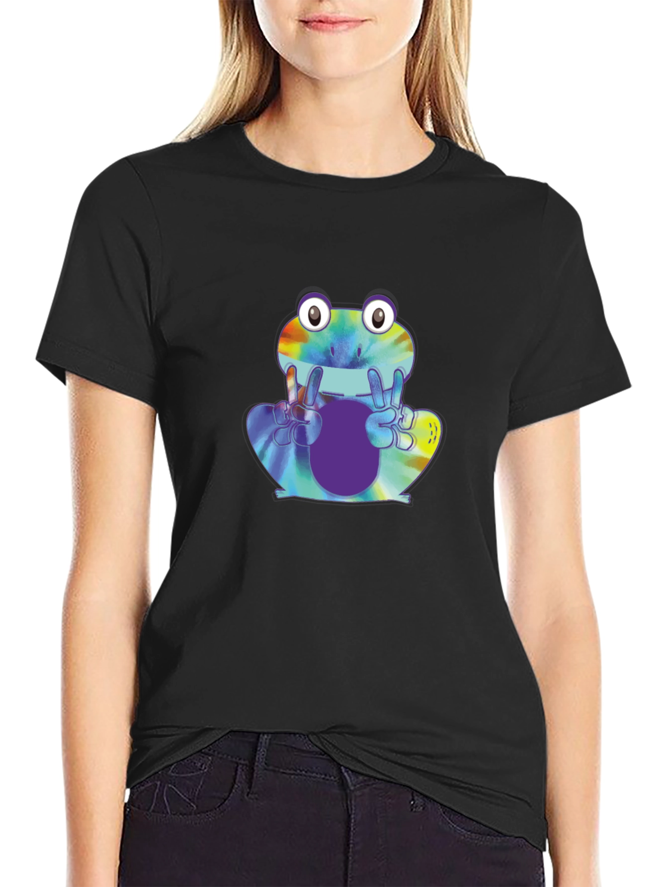 Peace Frog Tie Dye T-Shirt
